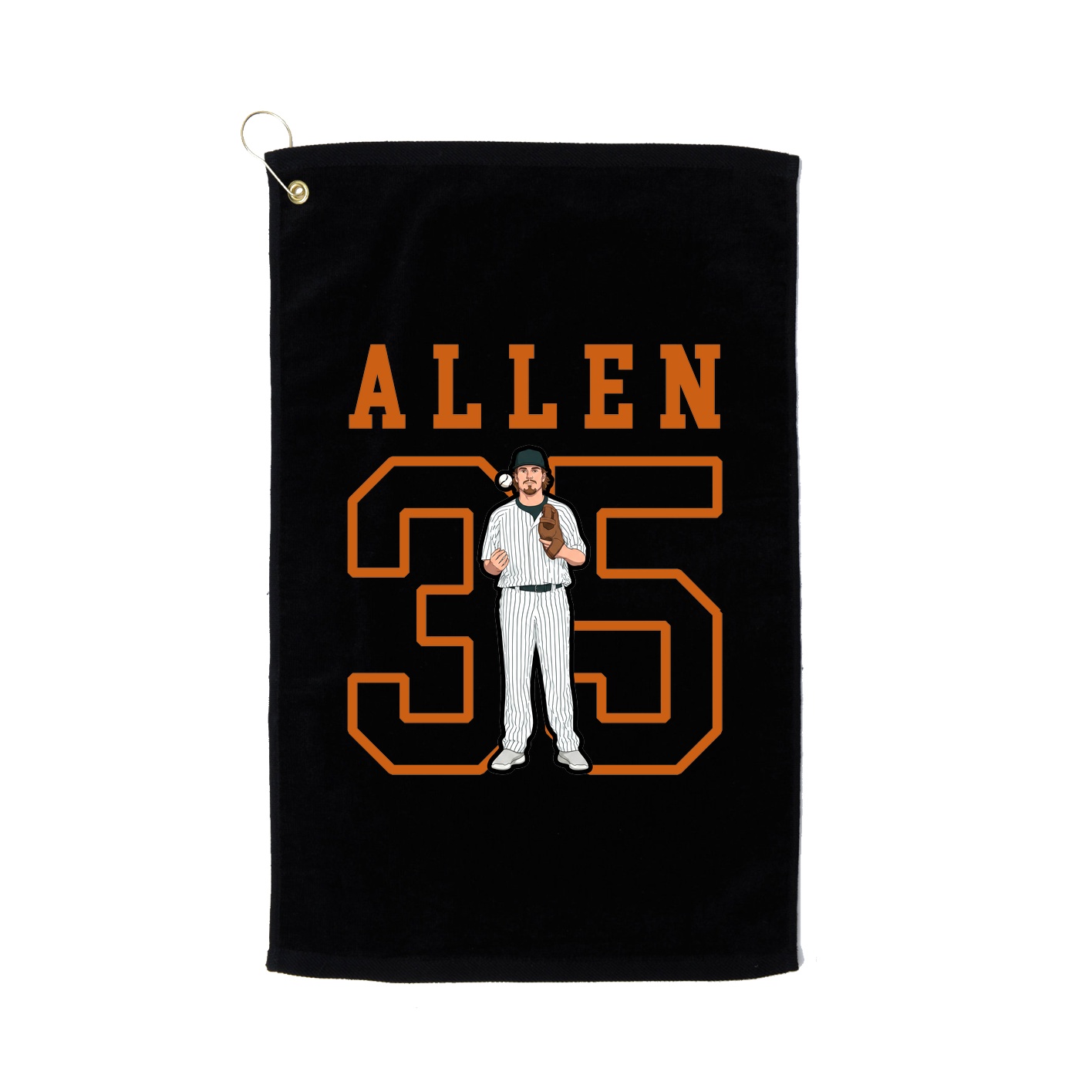 Golf Towel — Shirsey in Black