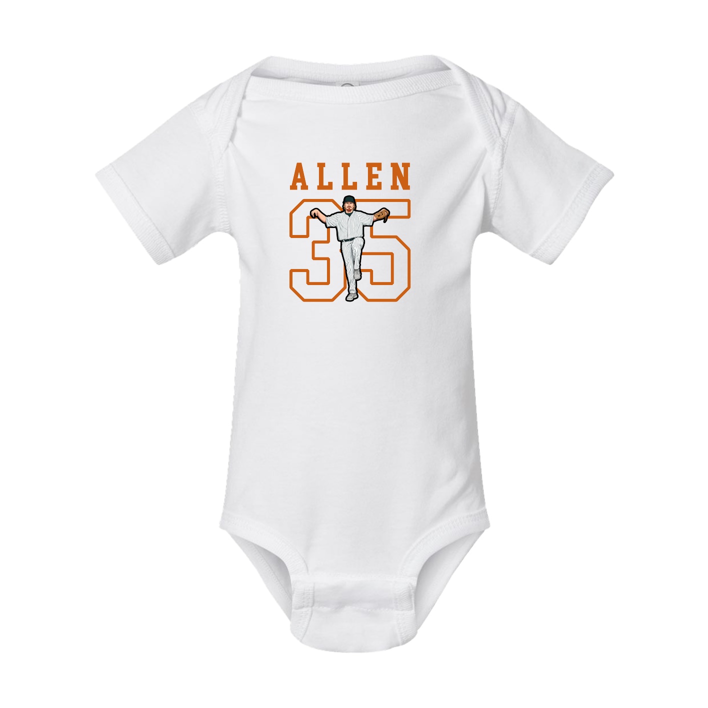 Baby Onesie — Shirsey in White