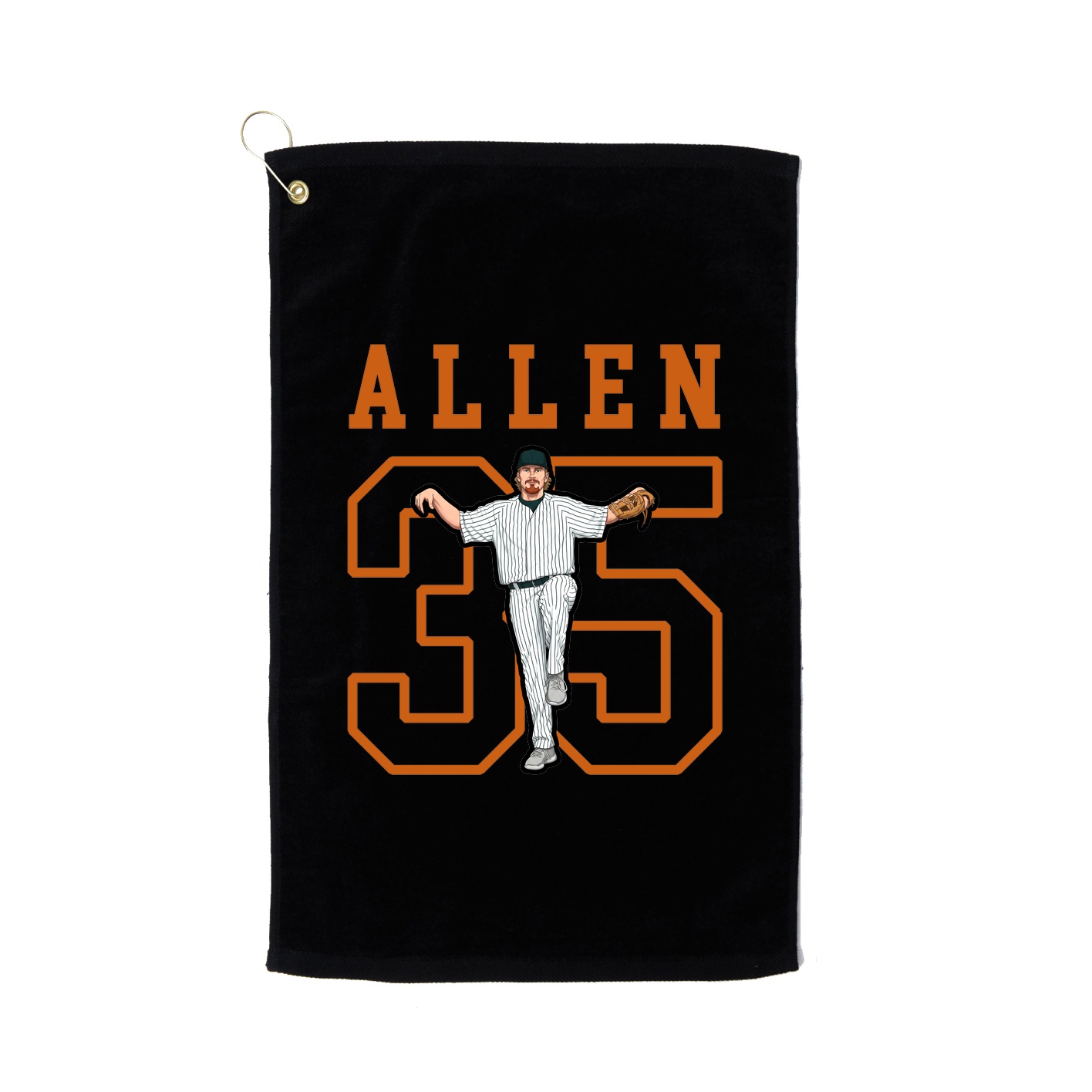 Golf Towel — Shirsey in Black