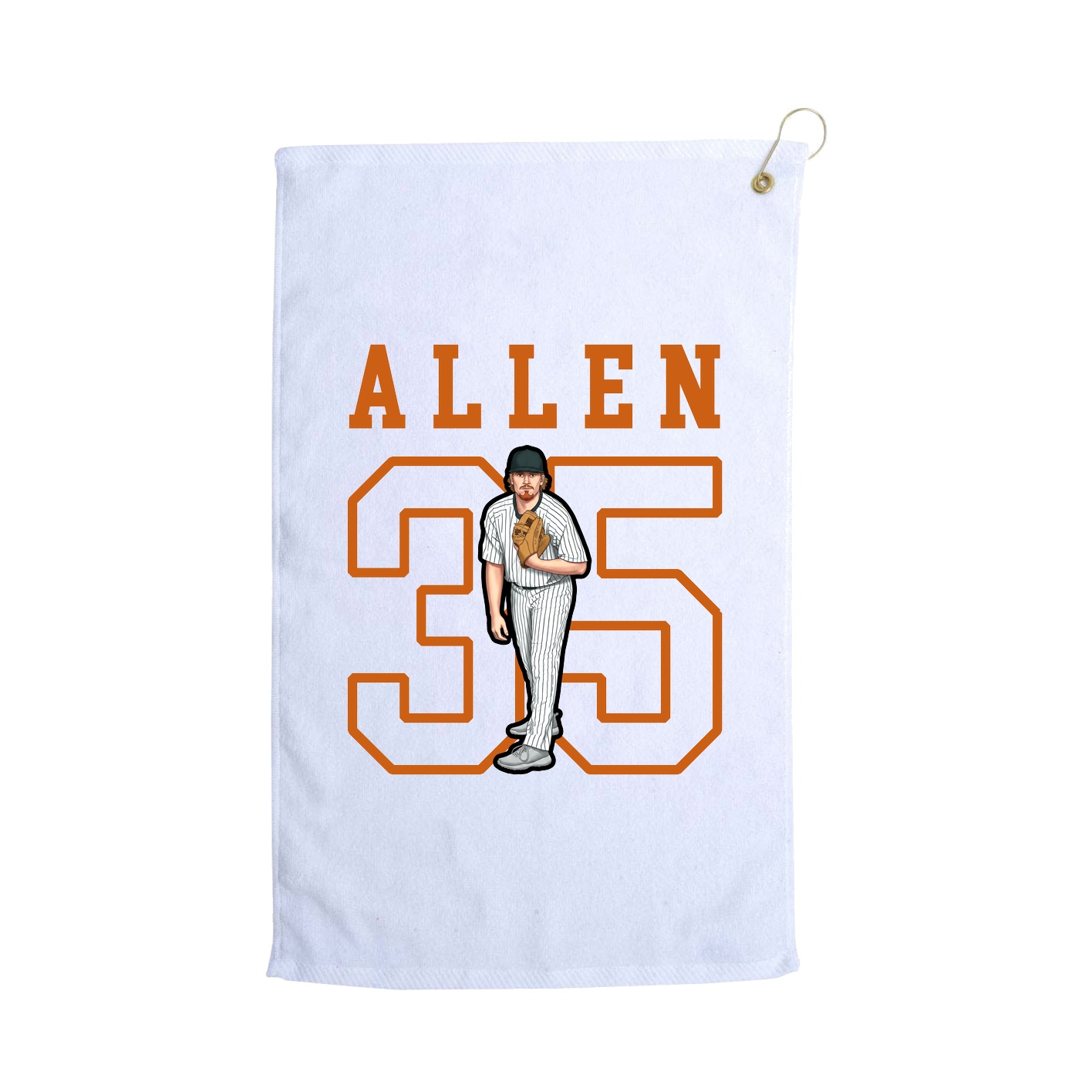 Golf Towel — Shirsey in White