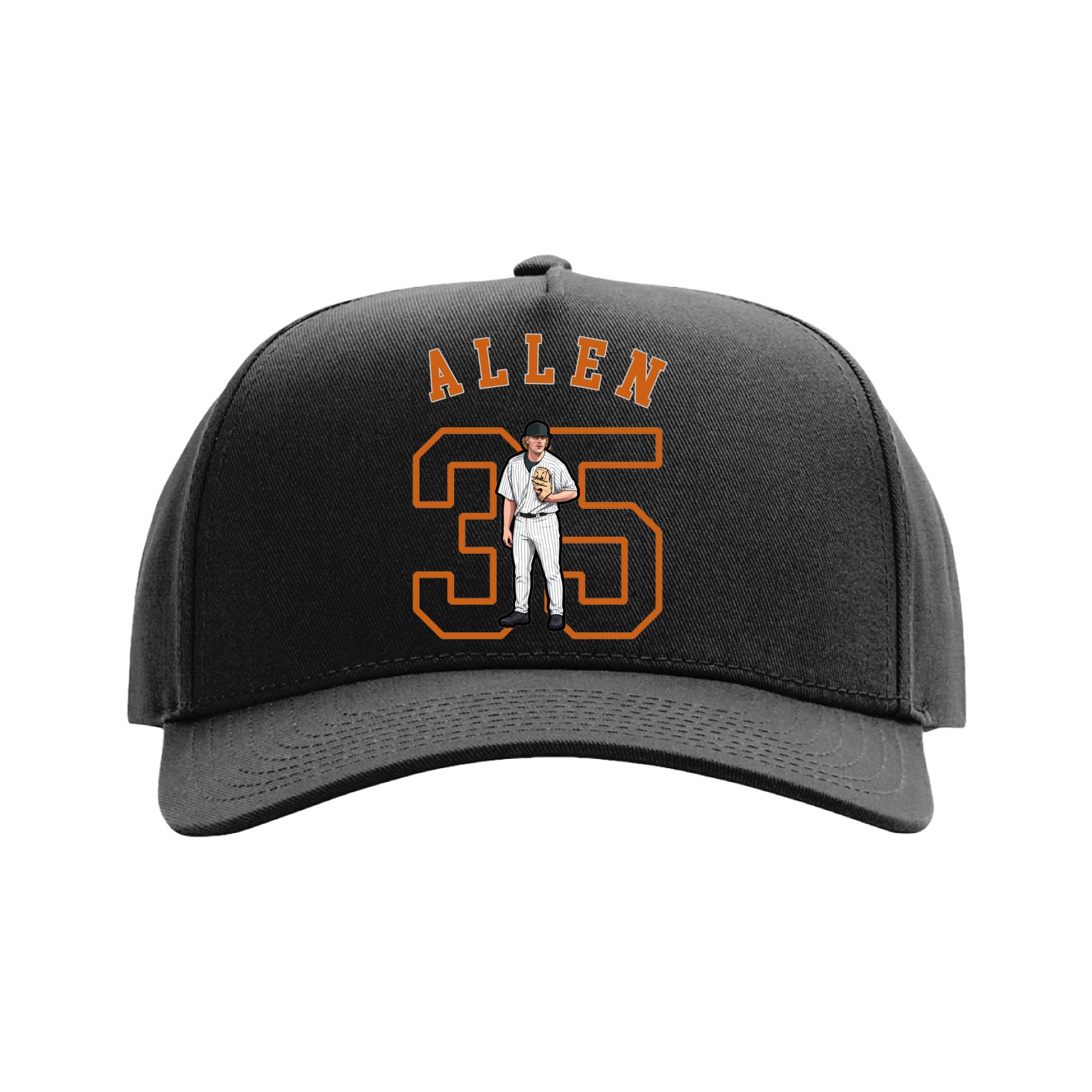 Full Fabric Five-Panel Champ Cap