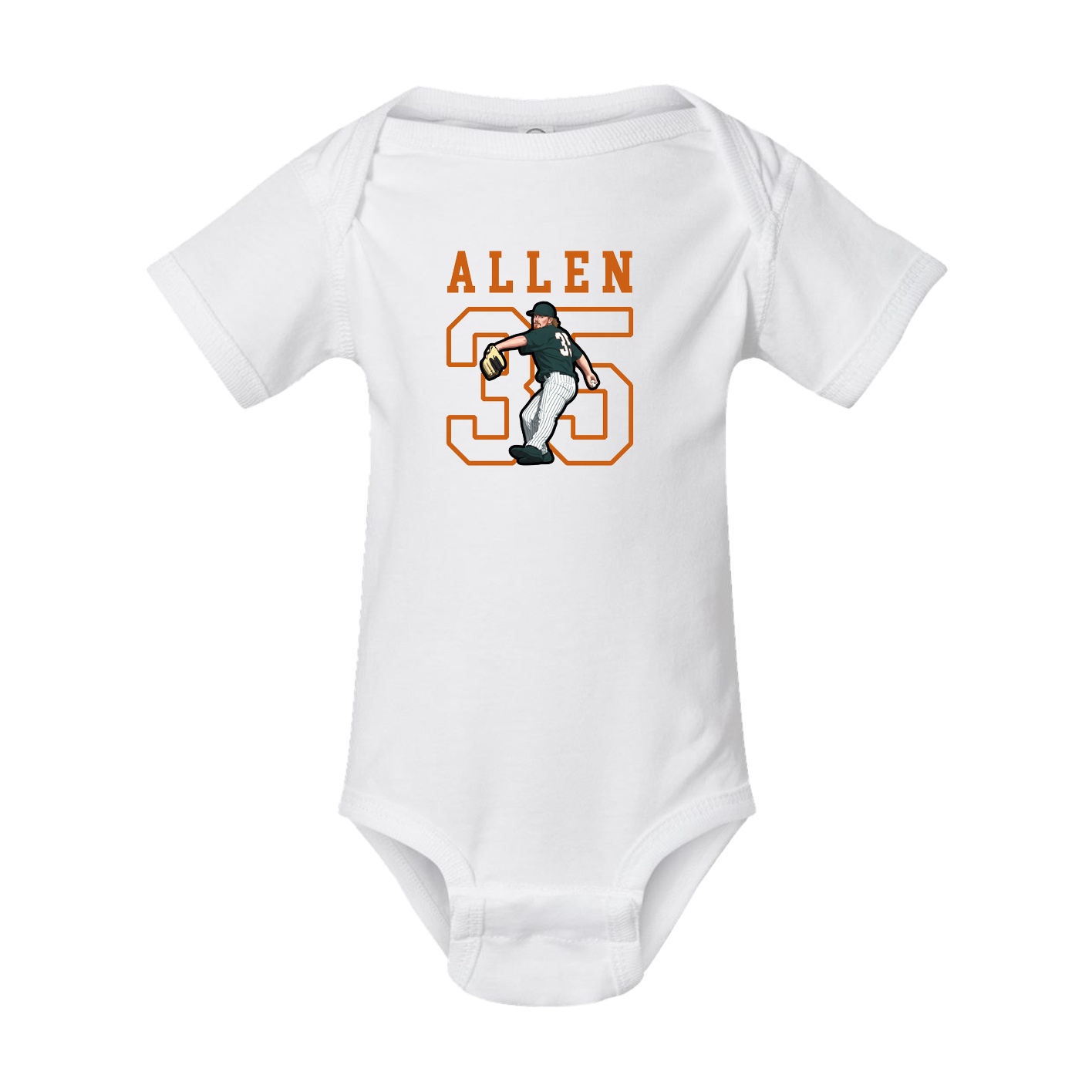 Baby Onesie — Shirsey in White