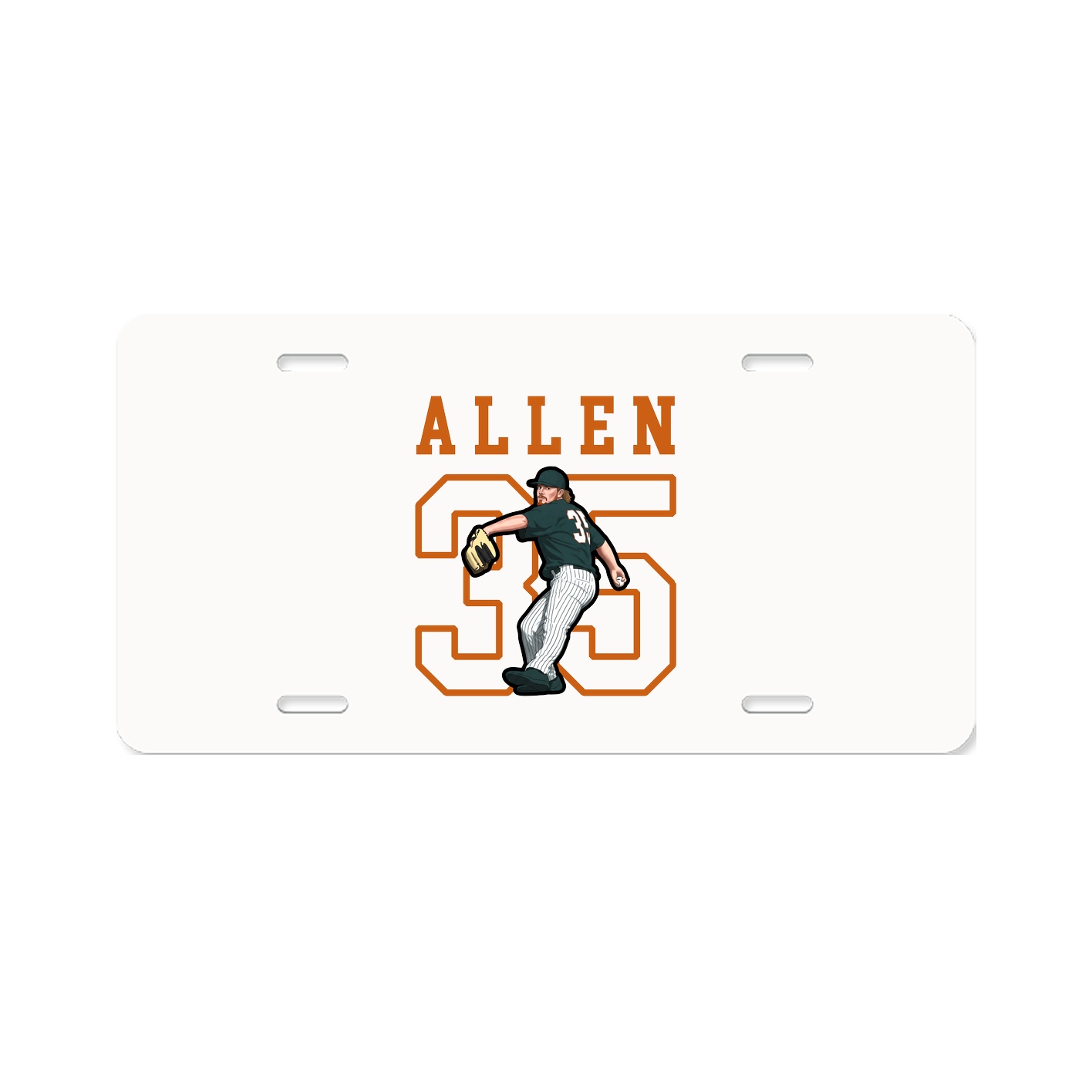 License Plate — Shirsey in Classic