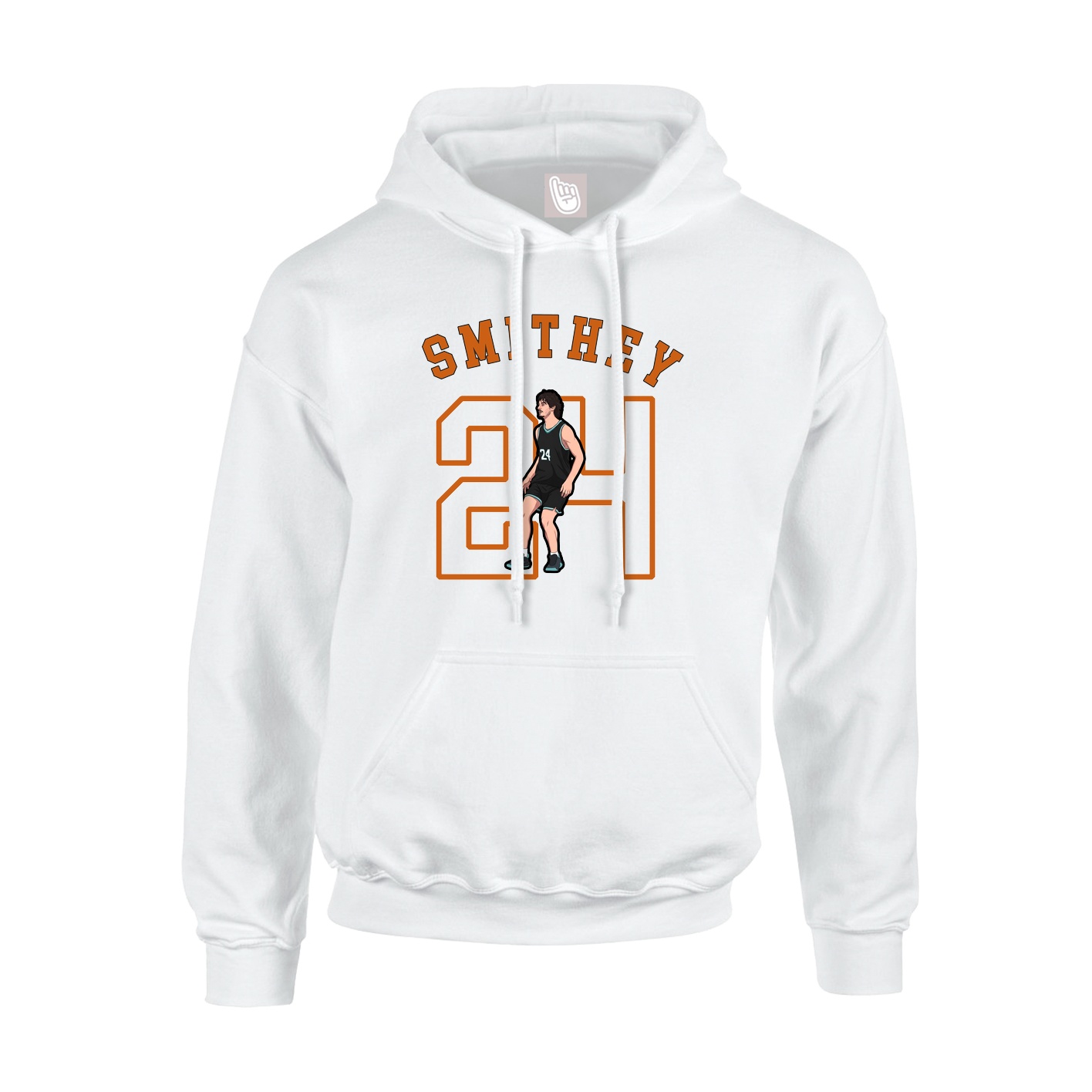 Youth Hoodie — Shirsey Arch in White