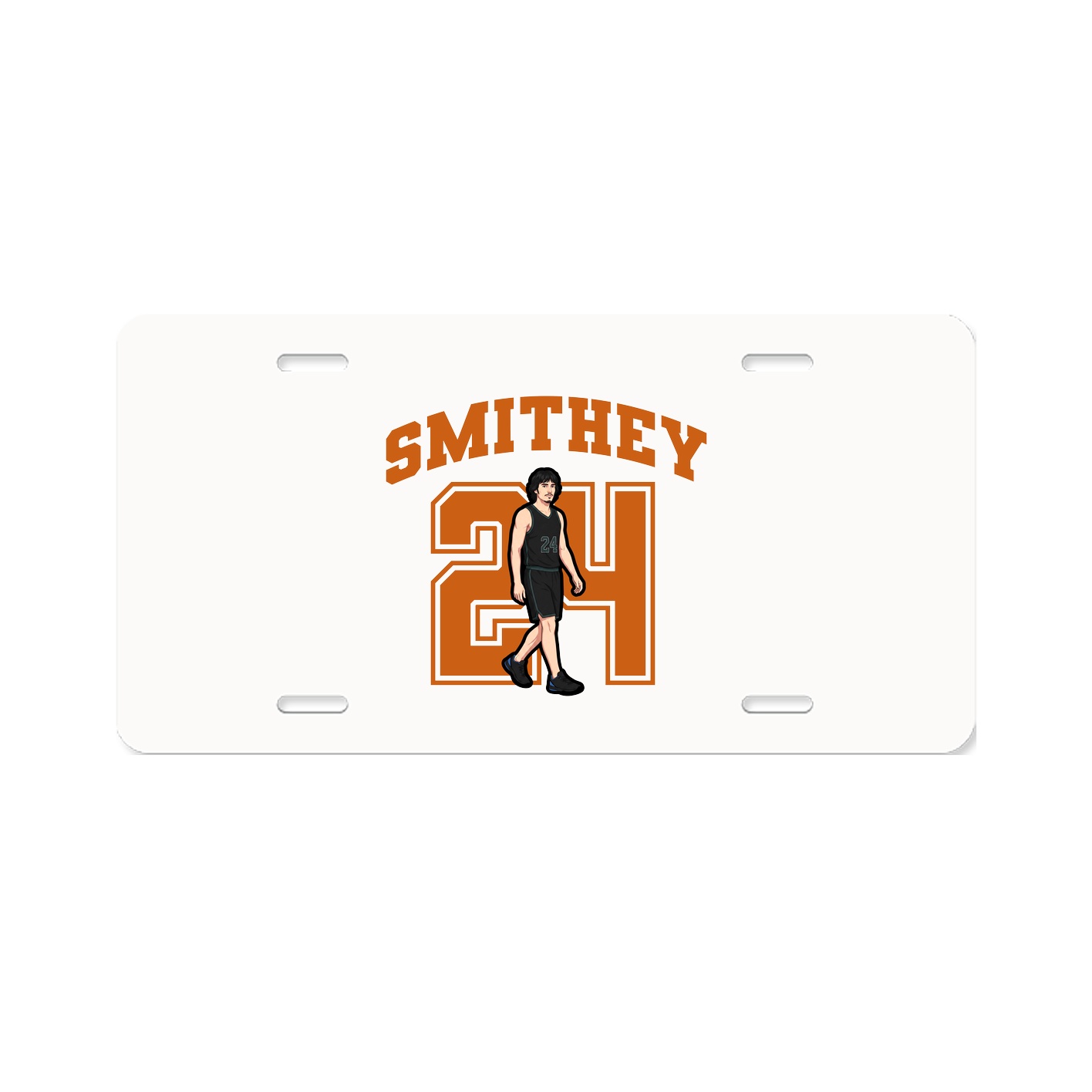 License Plate — Number in Classic