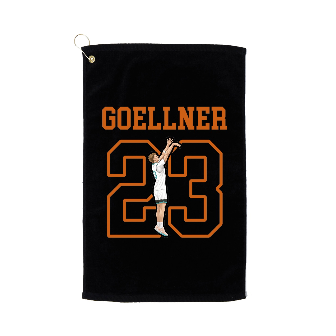 Golf Towel — Shirsey in Black