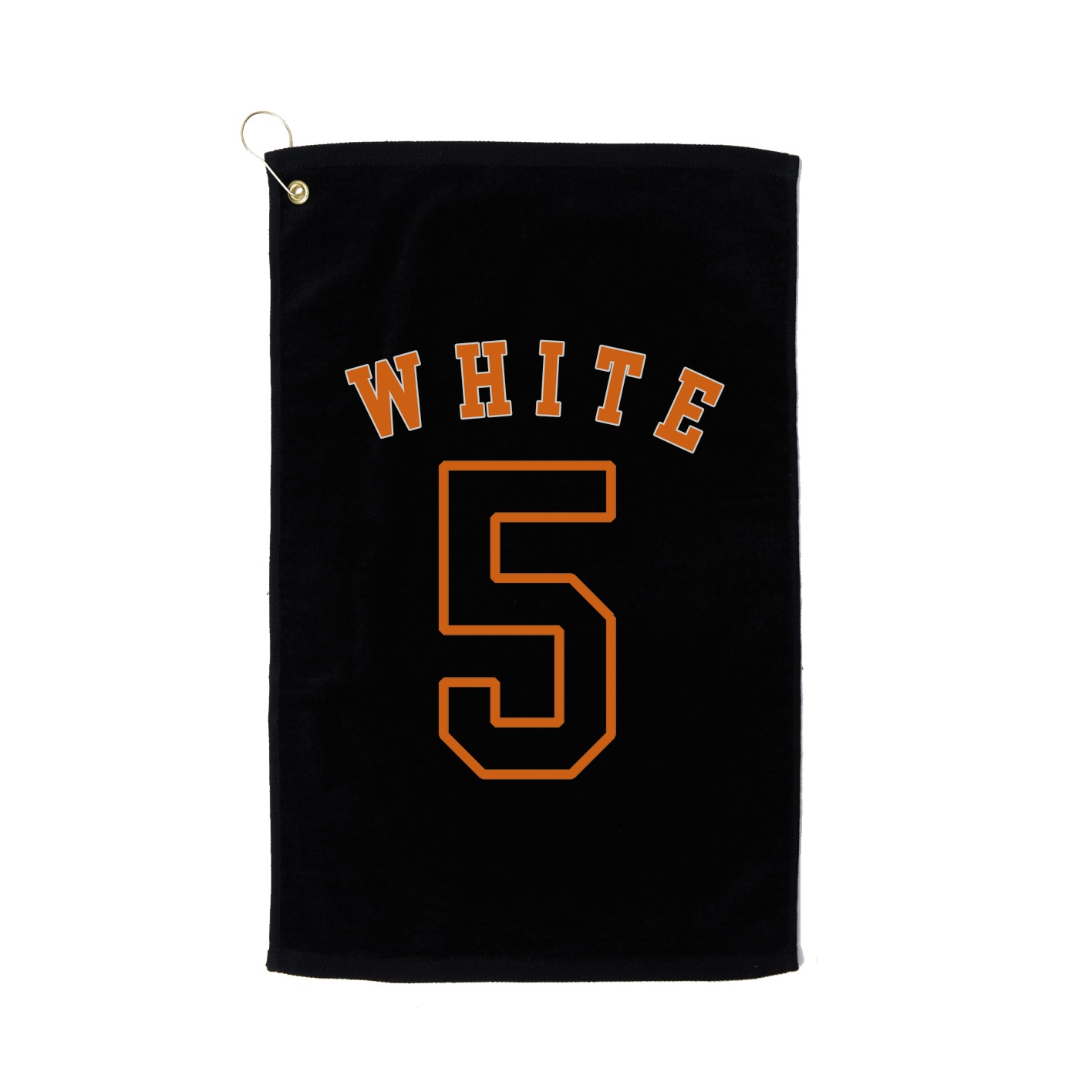 Golf Towel — Shirsey Arch in Black