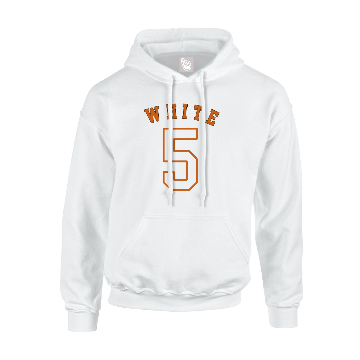 Hoodie — Shirsey Arch in White