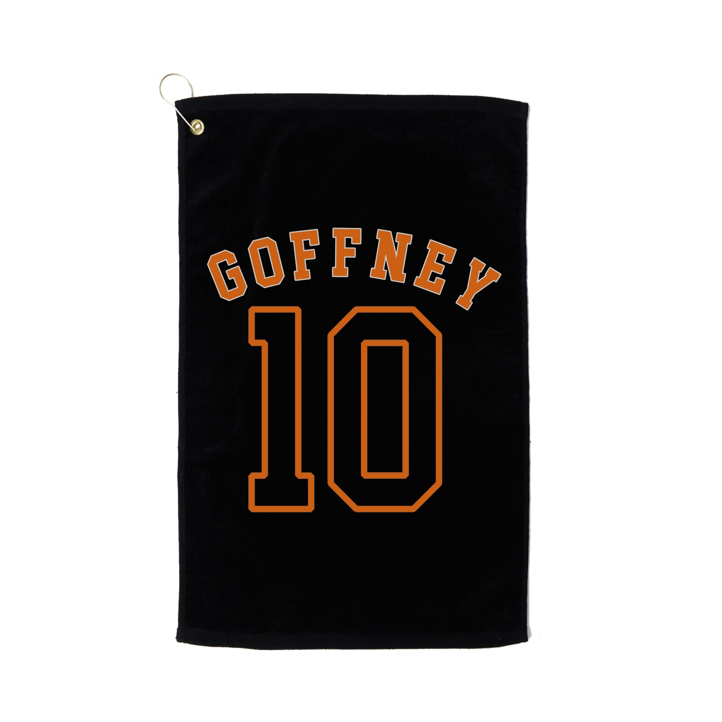 Golf Towel — Shirsey Arch in Black