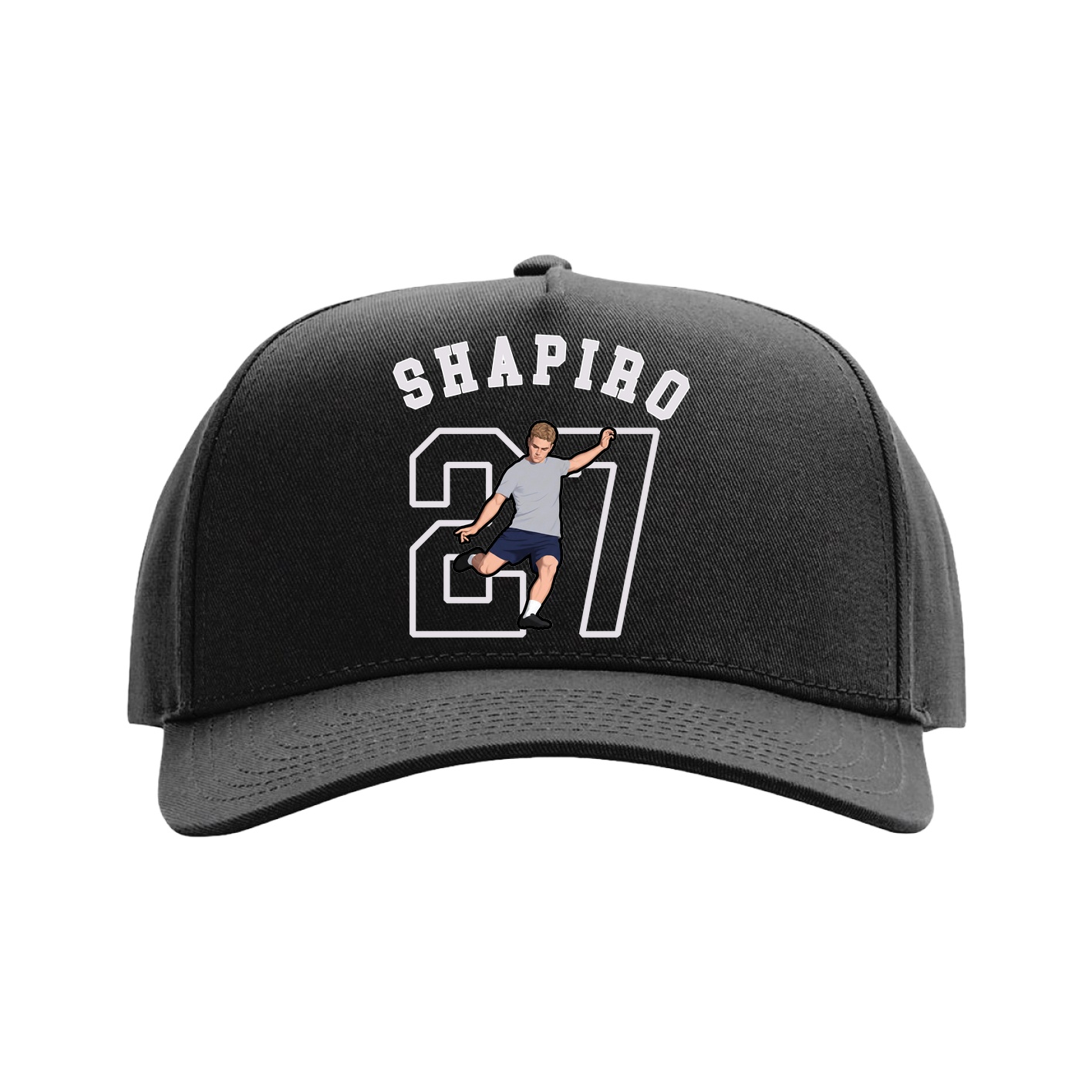 Full Fabric Five-Panel Champ Cap