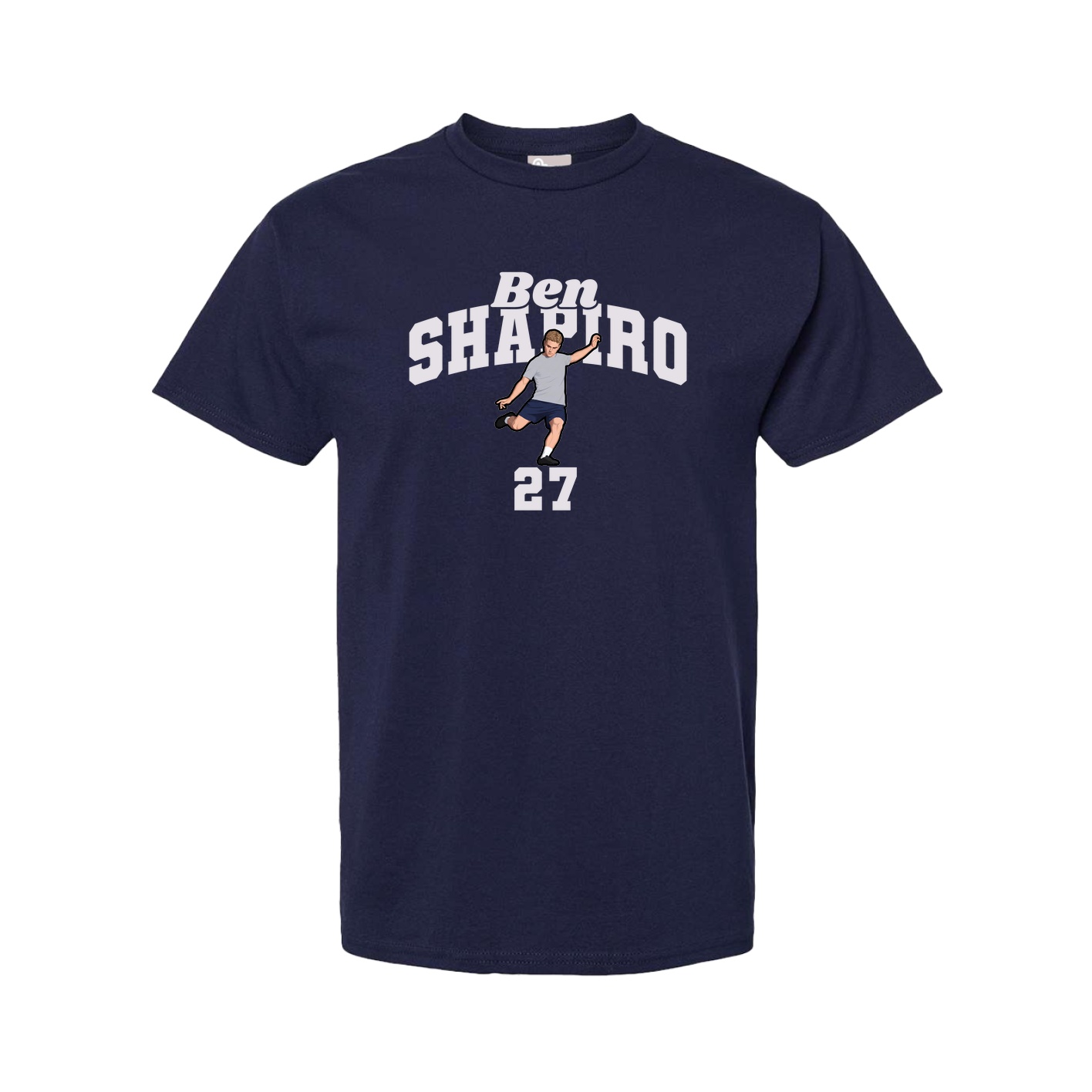Tee — Signature Arch in Navy