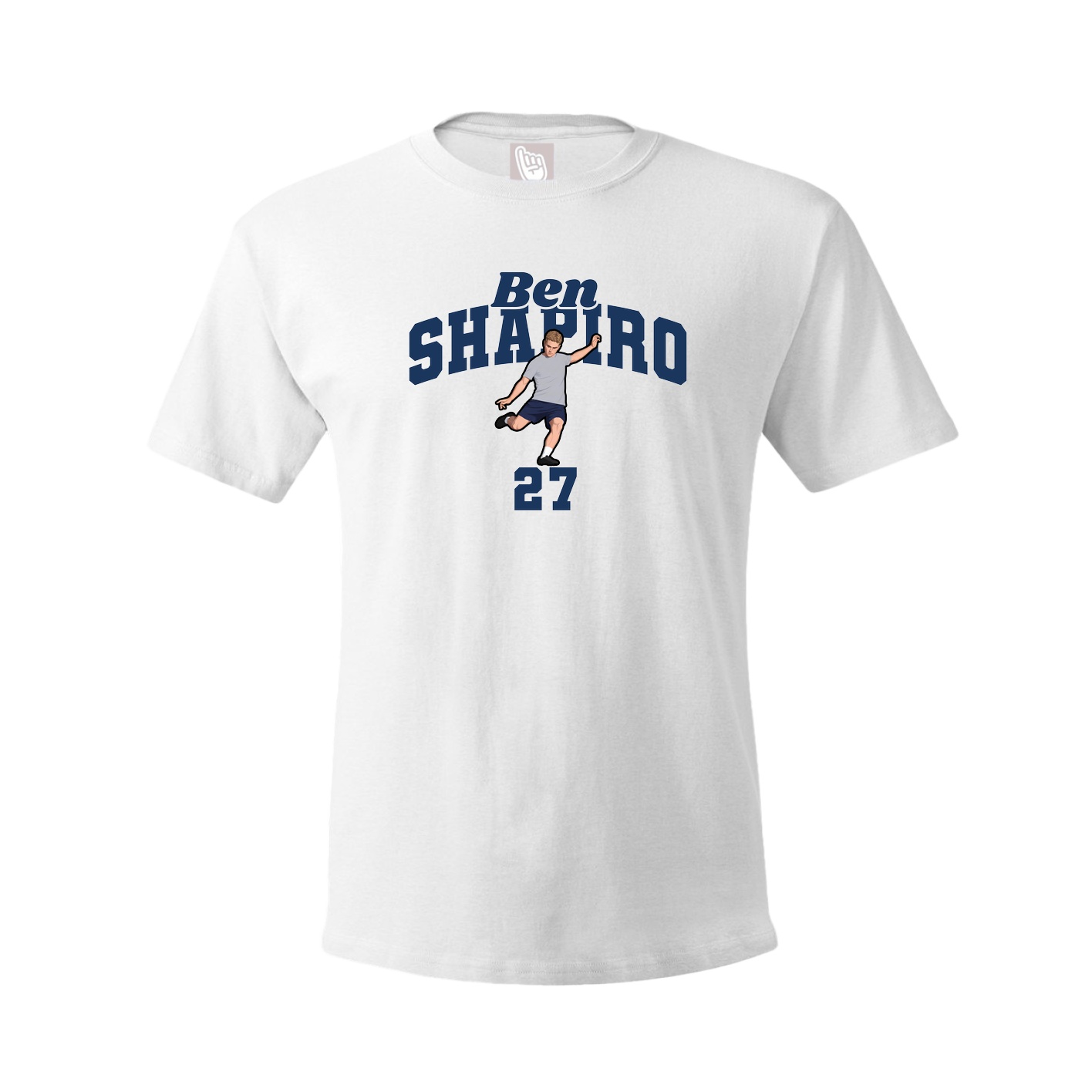 Youth Tee — Signature Arch in White