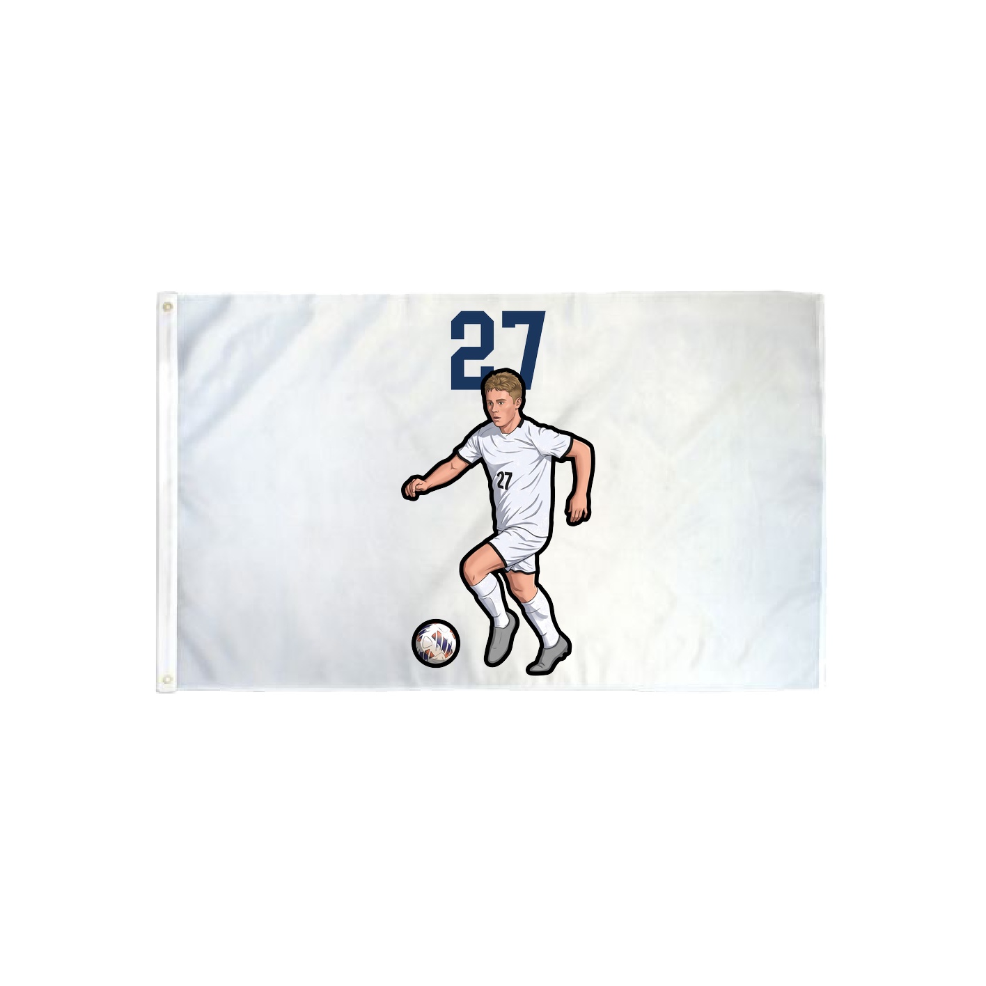 3x5 Flag — Number Top in Classic