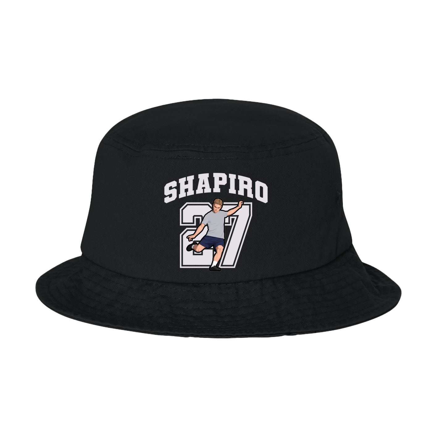 Bucket Cap — Number in Black