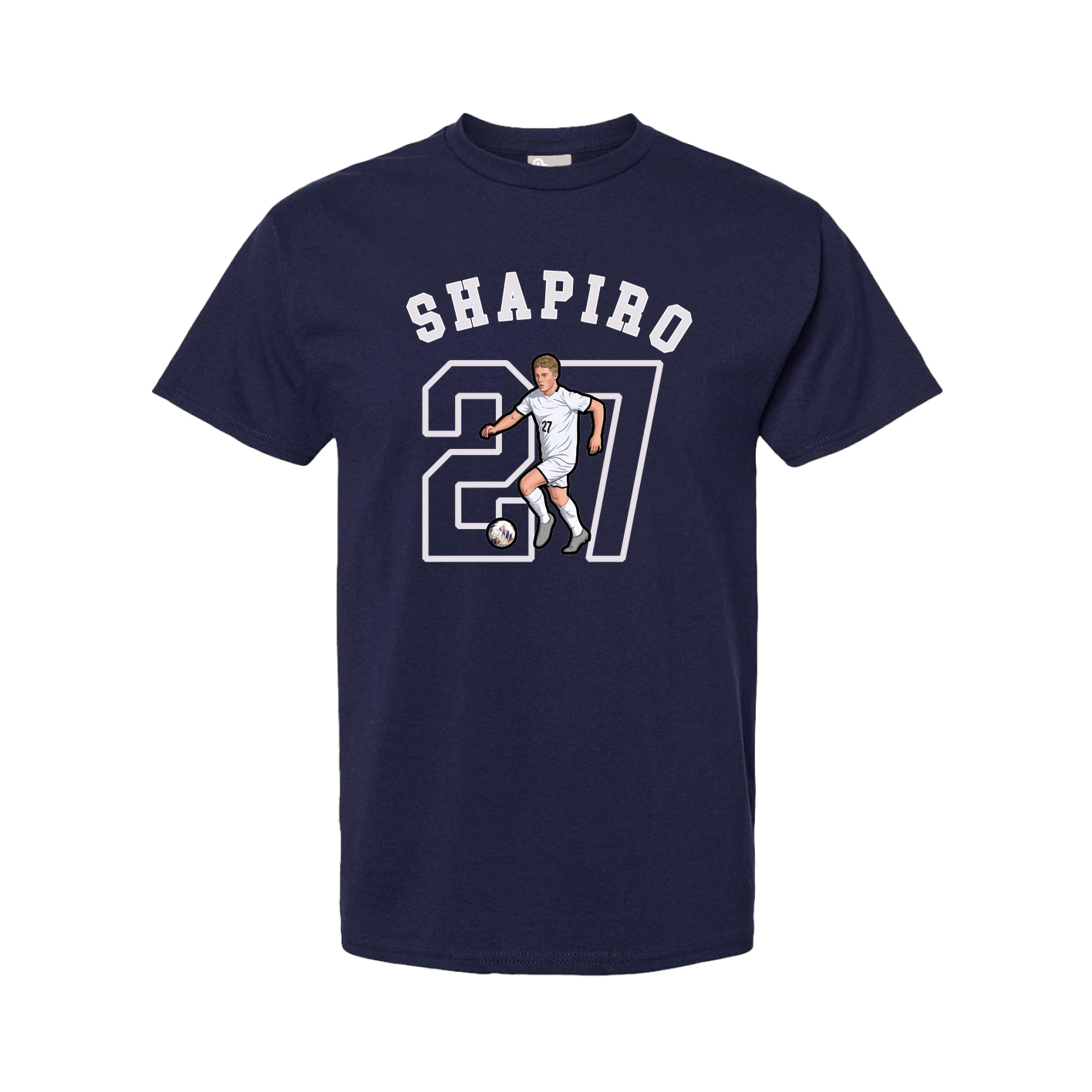 Youth Tee — Shirsey Arch in Navy