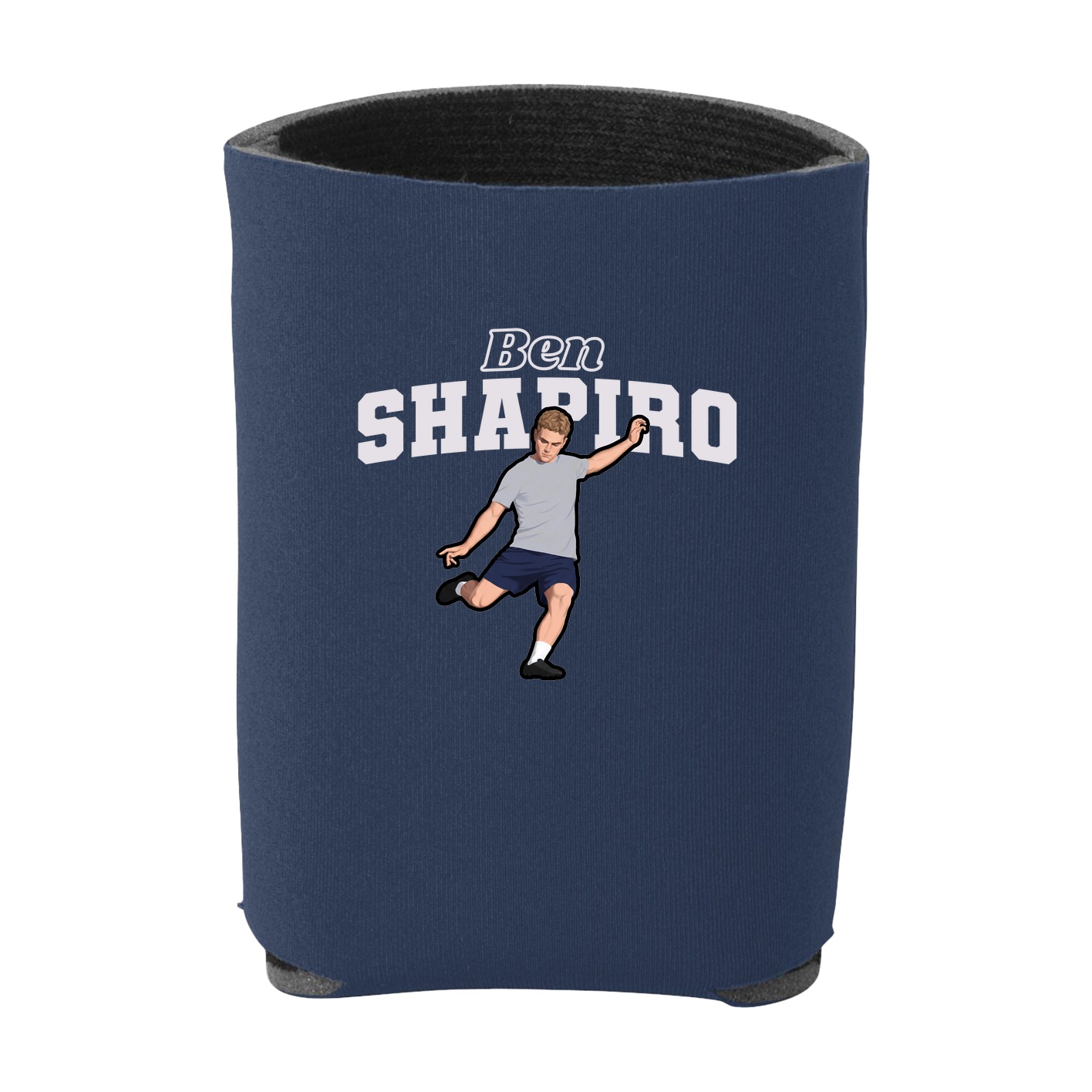 Can Holder — Name Arch in Navy