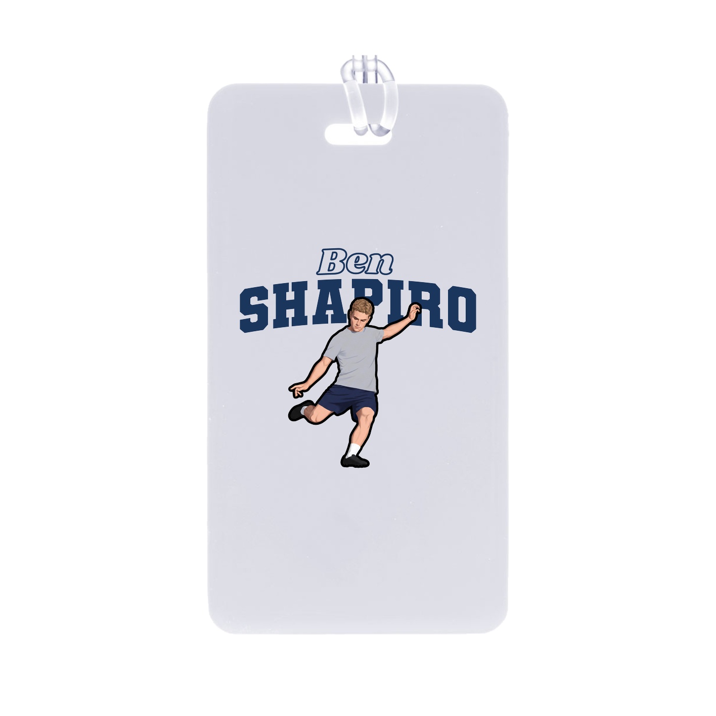 Bag Tag — Name Arch in Classic