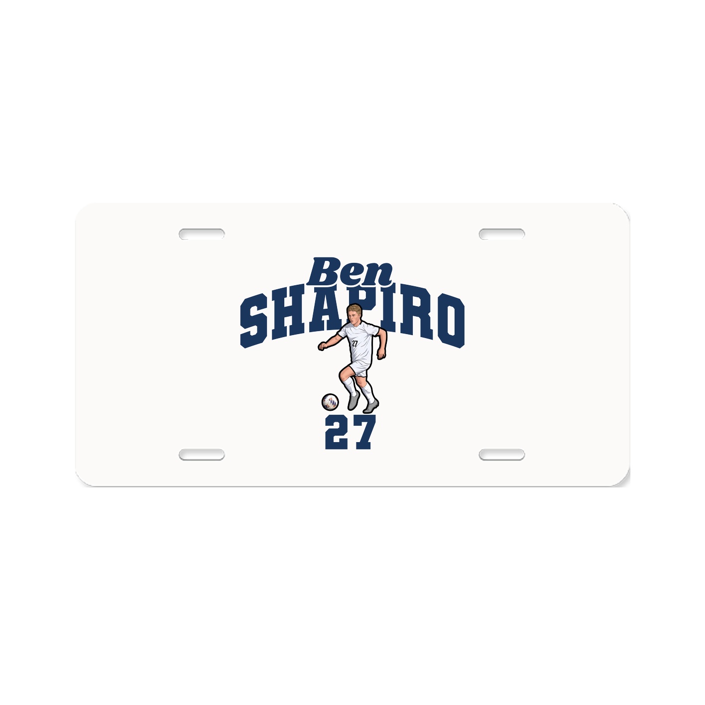 License Plate — Signature Arch in Classic