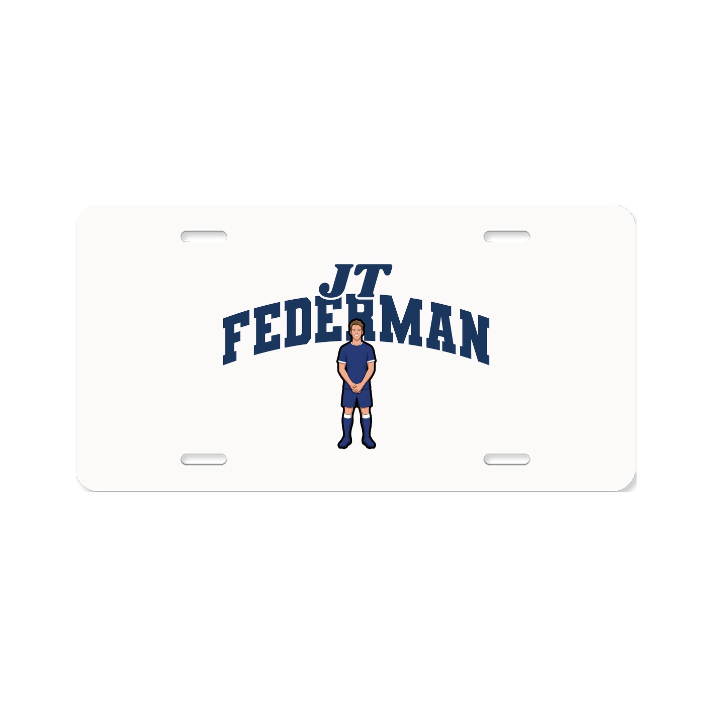 License Plate — Signature Arch in Classic