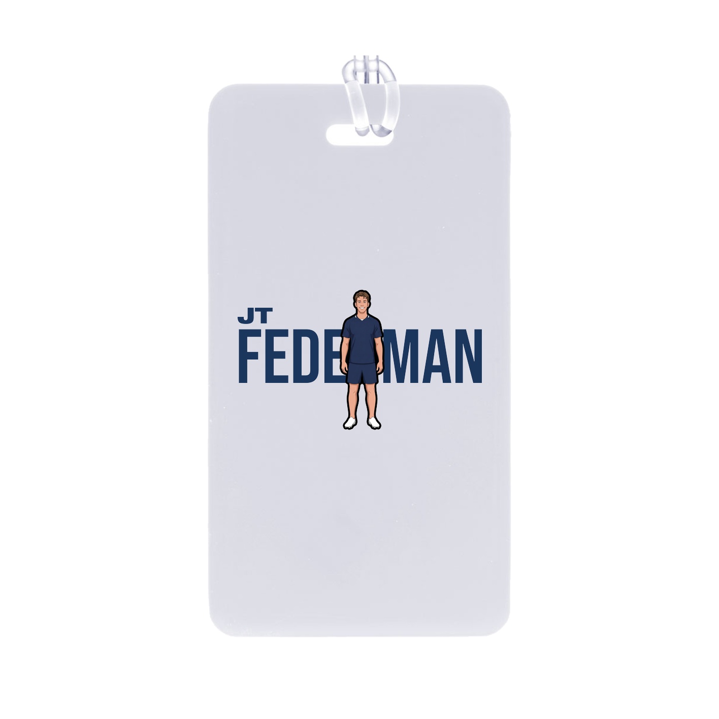 Bag Tag — Player Name in Classic