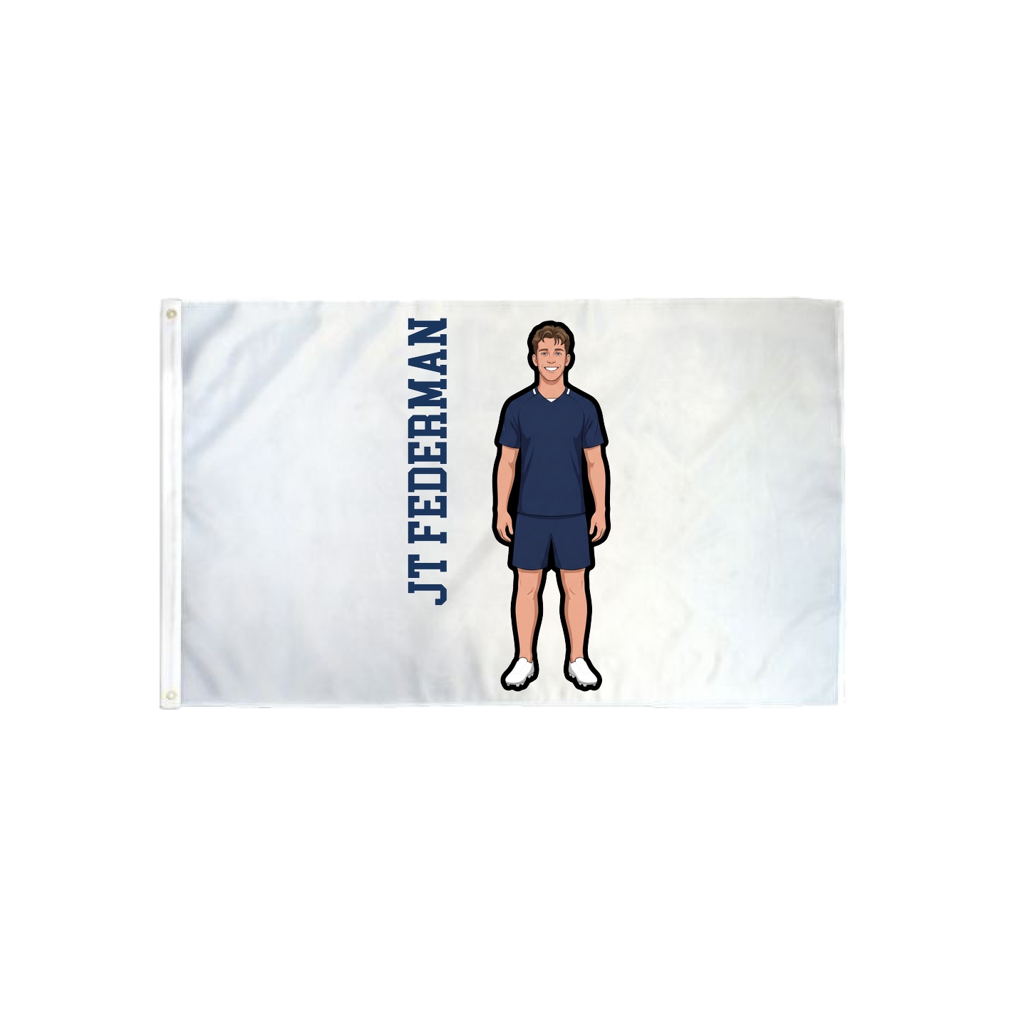3x5 Flag — Name Vertical in Classic