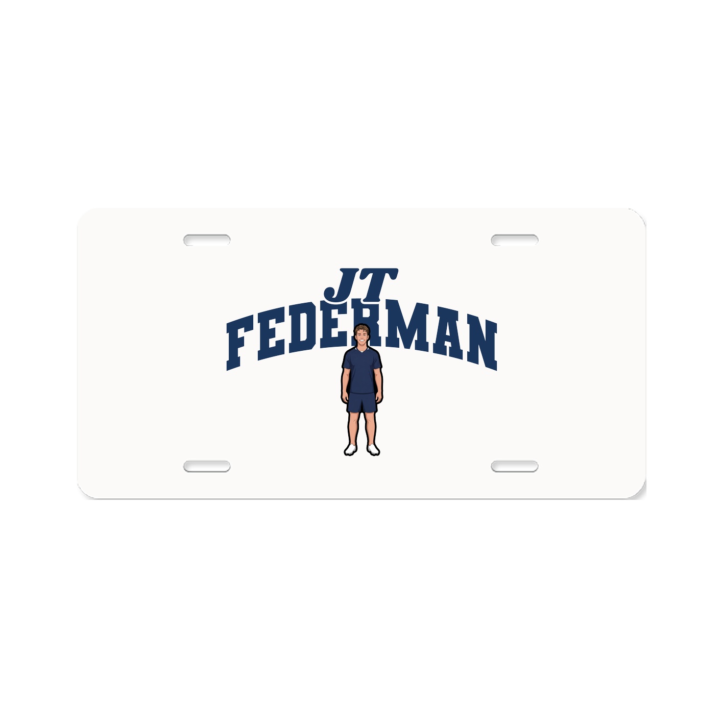 License Plate — Signature Arch in Classic