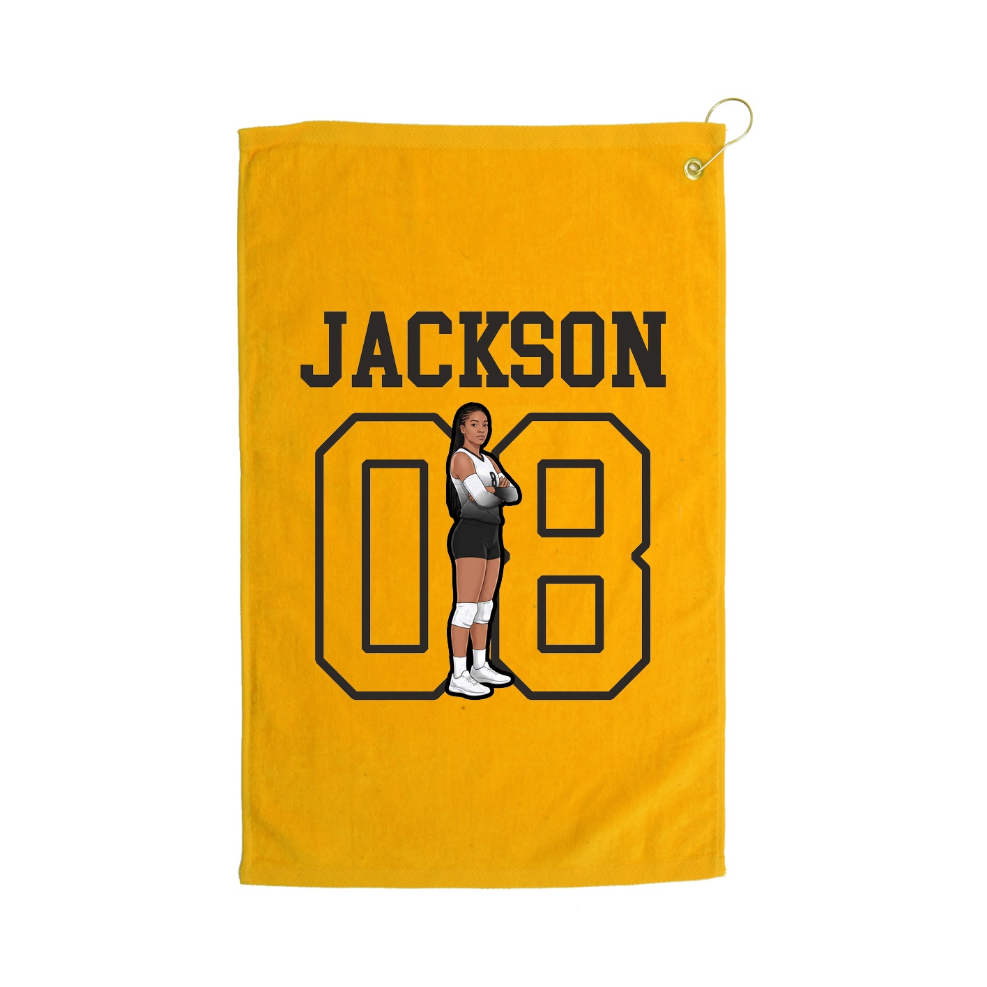Golf Towel — Shirsey in Gold