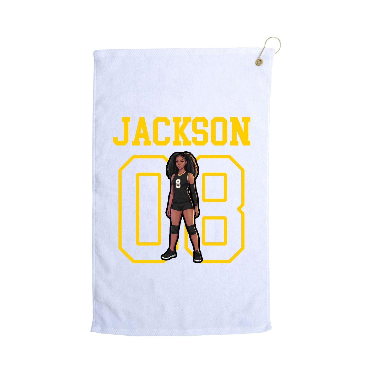 Golf Towel — Shirsey in White
