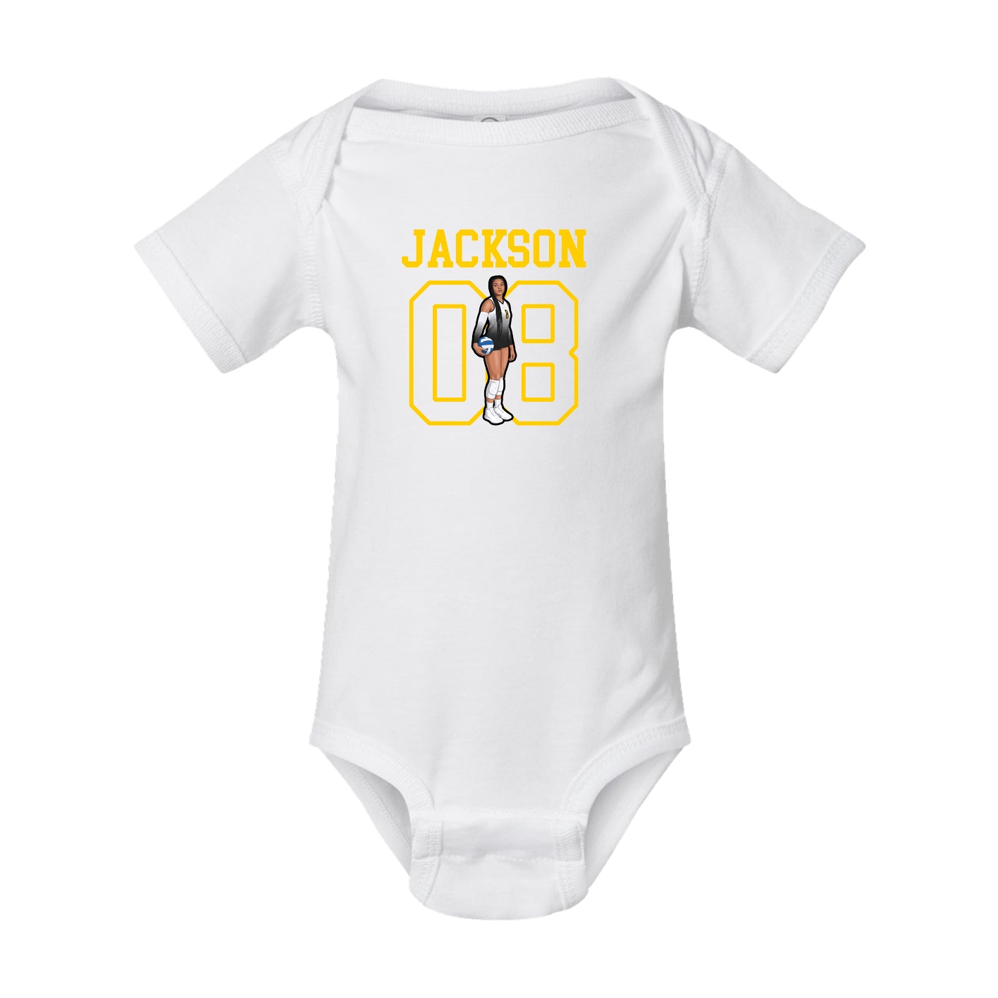 Baby Onesie — Shirsey in White