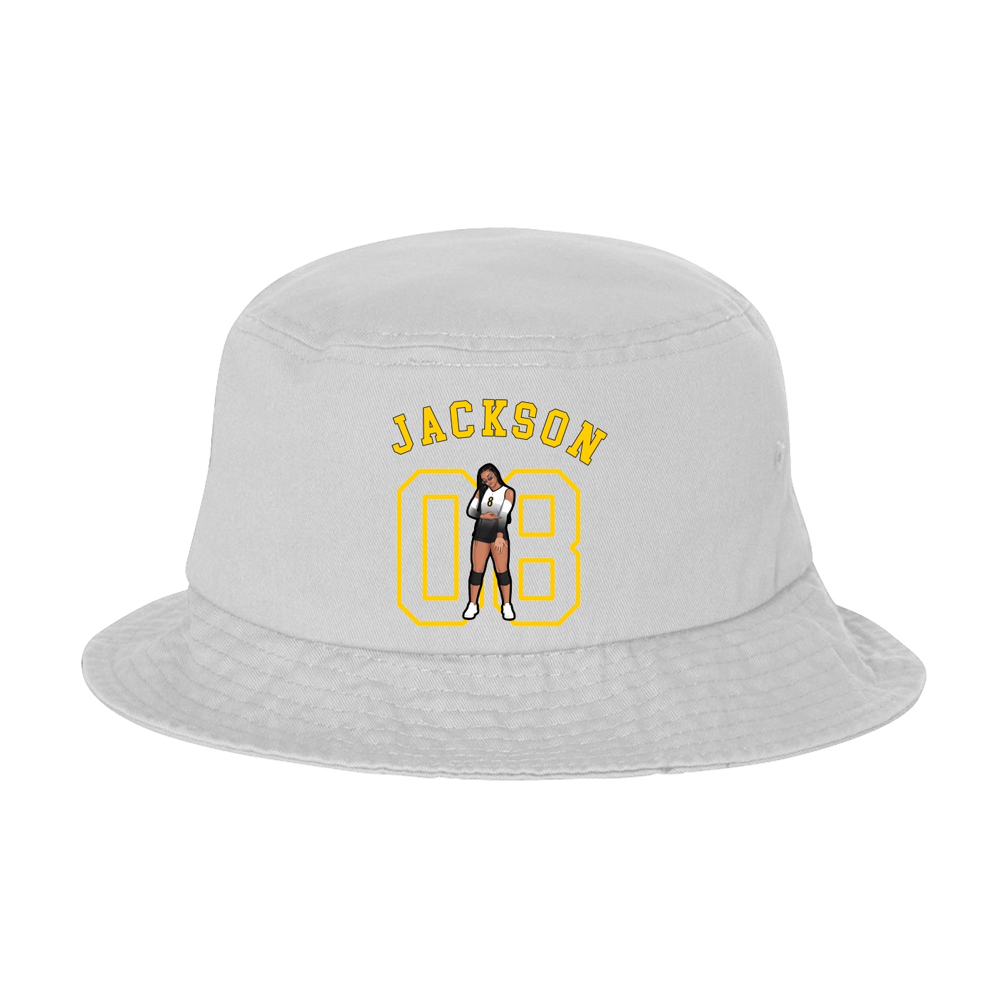Bucket Cap — Shirsey Arch in White
