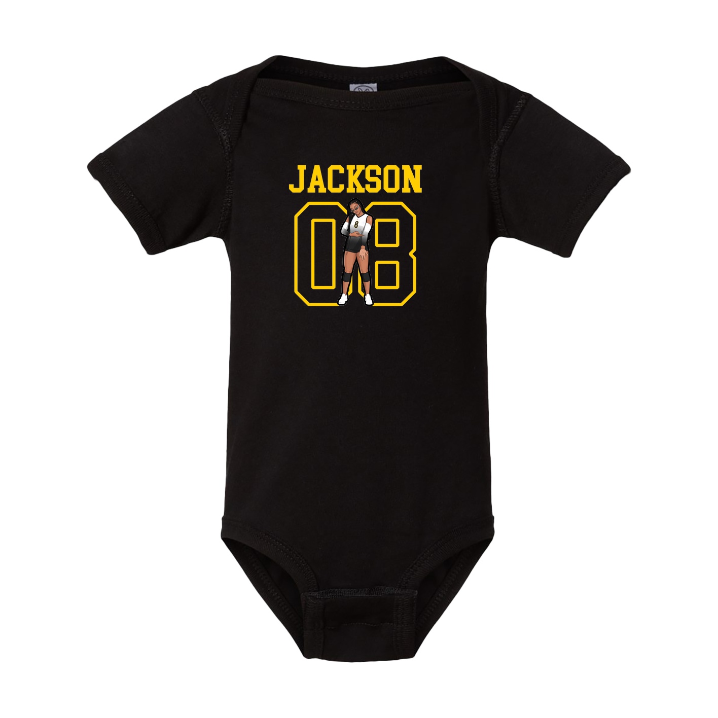 Baby Onesie — Shirsey in Black