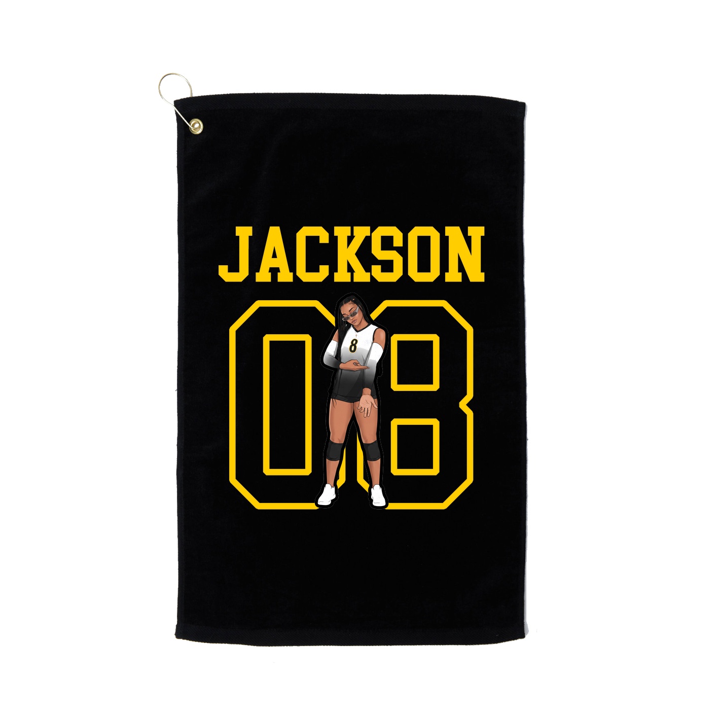 Golf Towel — Shirsey in Black