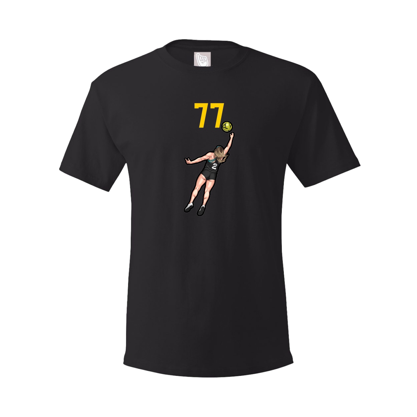 Tee — Number Top in Black
