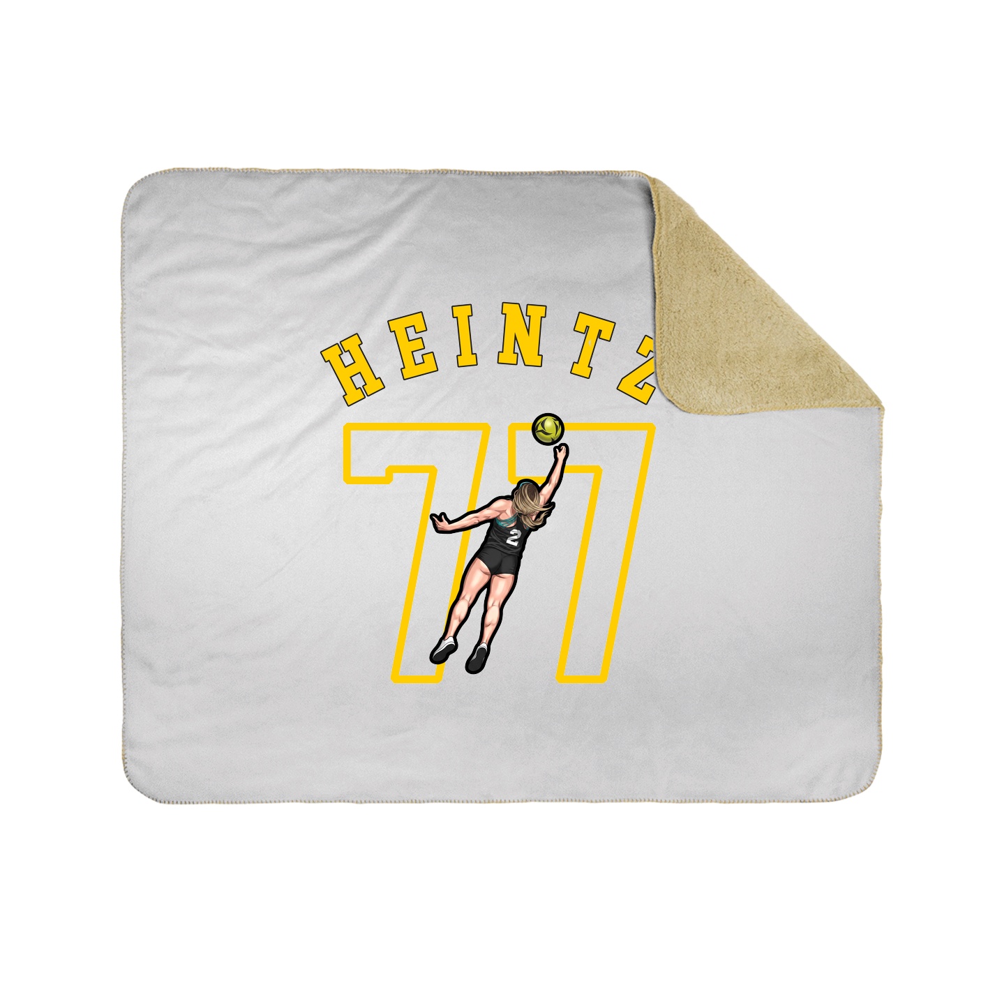 Throw Blanket — Shirsey Arch in White