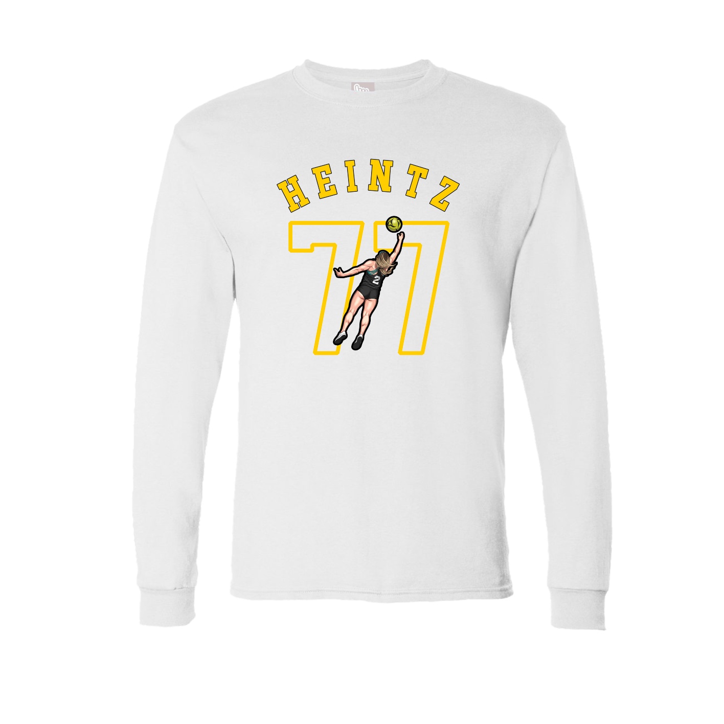 Long Sleeve Tee — Shirsey Arch in White