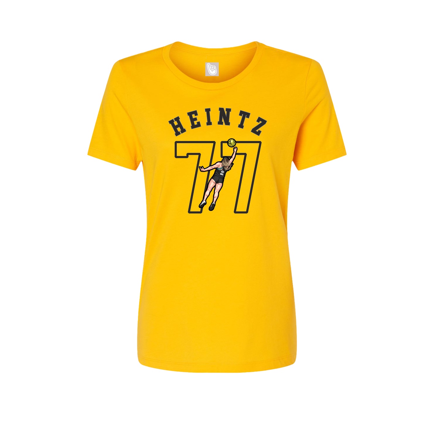 Womens Tee — Shirsey Arch in Gold