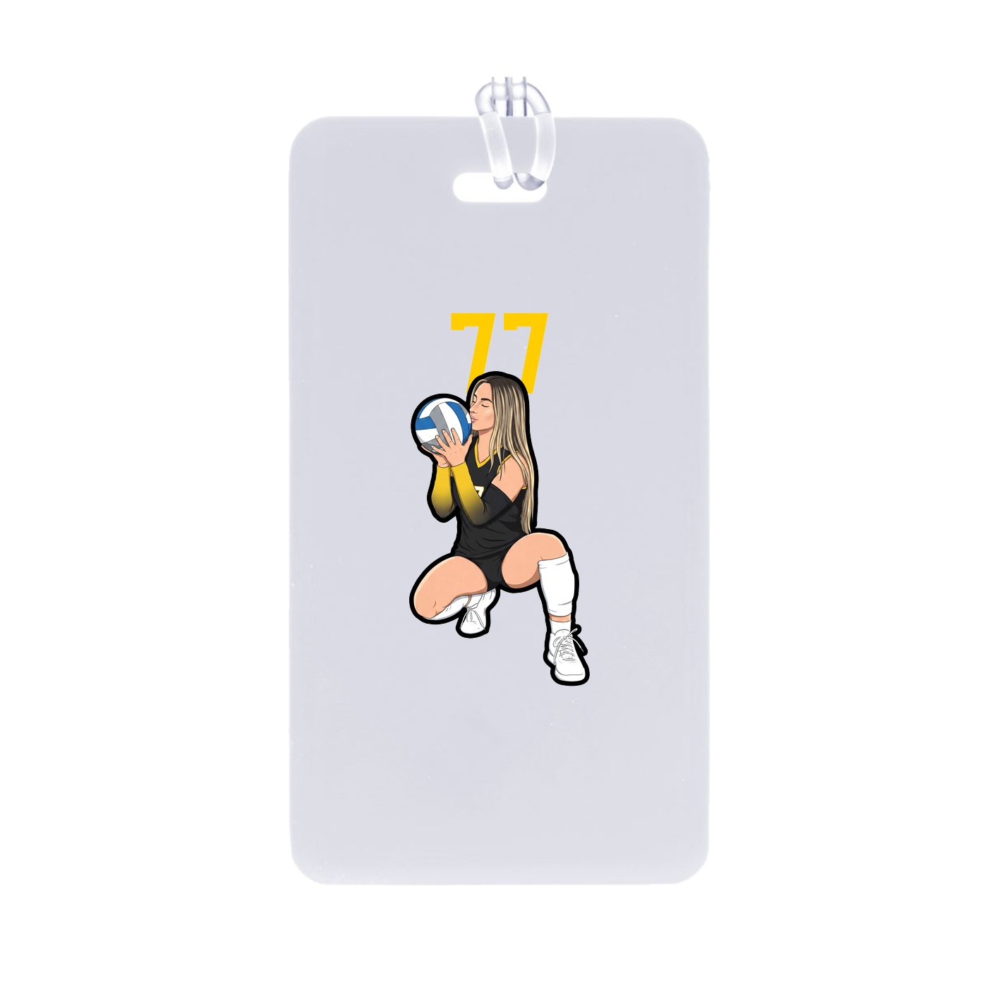 Bag Tag — Number Top in Classic