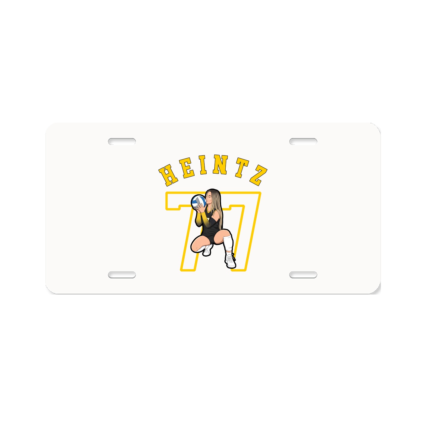 License Plate — Shirsey Arch in Classic