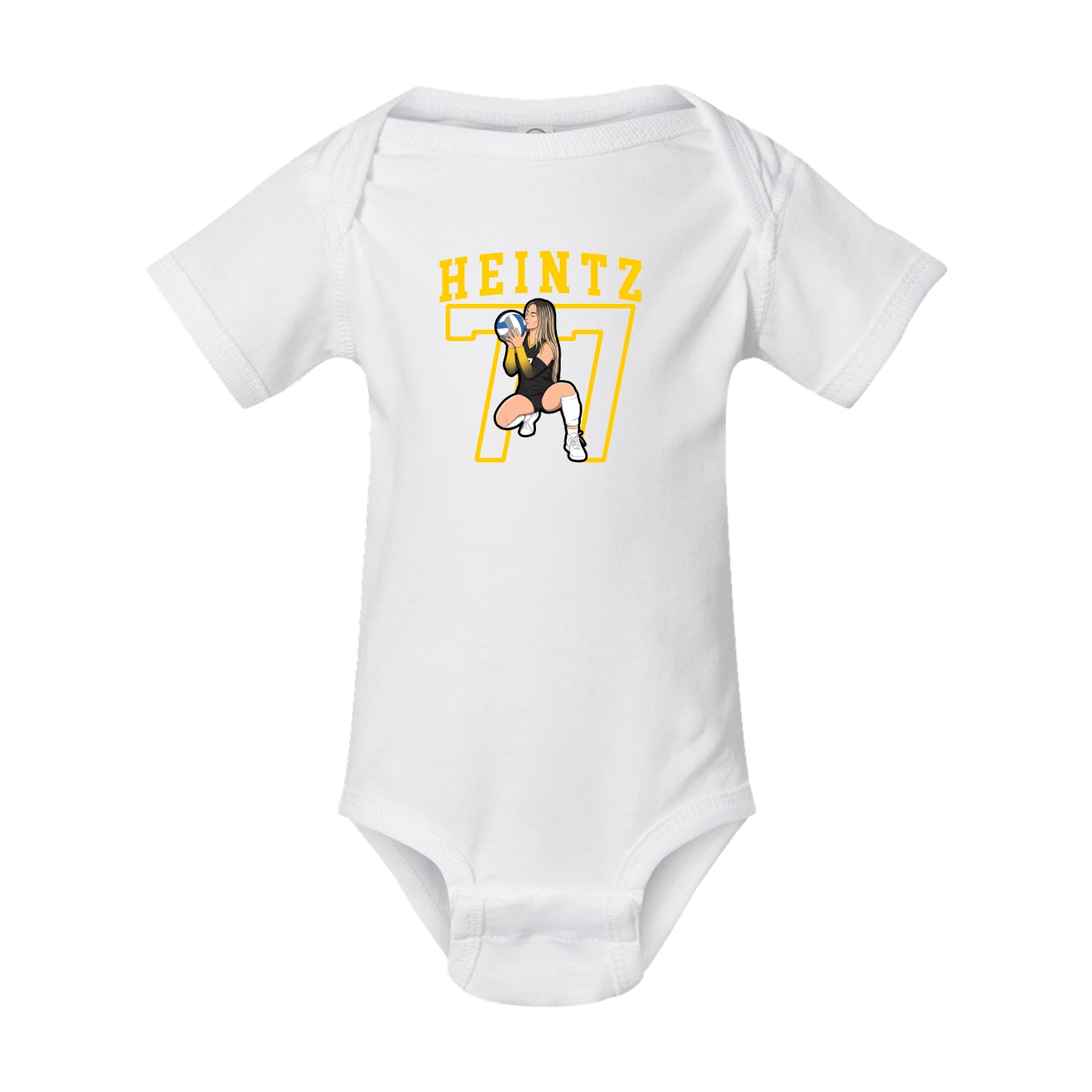 Baby Onesie — Shirsey in White