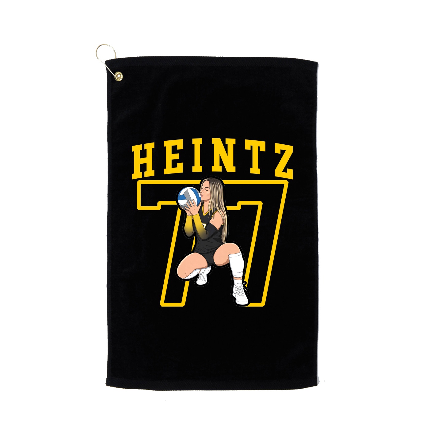 Golf Towel — Shirsey in Black
