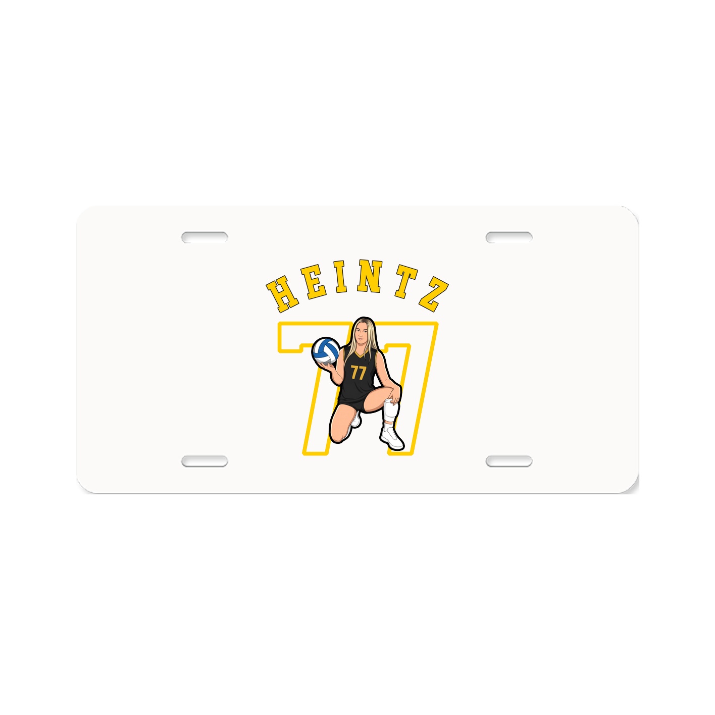 License Plate — Shirsey Arch in Classic