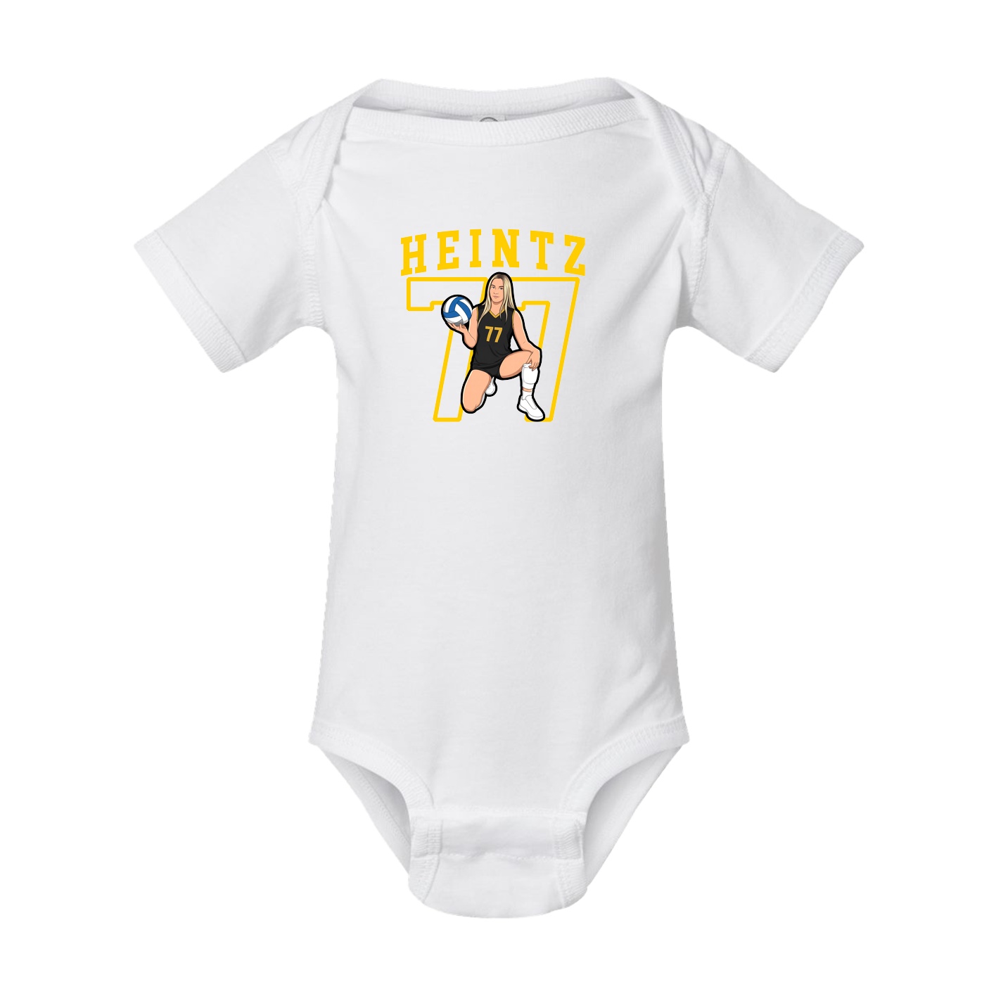 Baby Onesie — Shirsey in White
