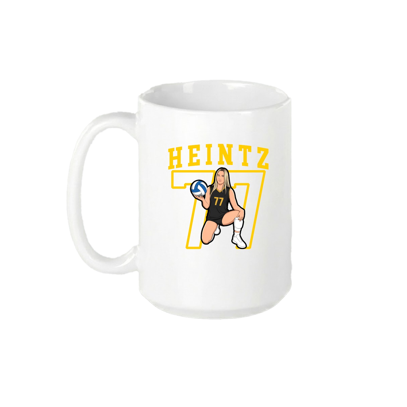 15oz Coffee Mug — Shirsey in White