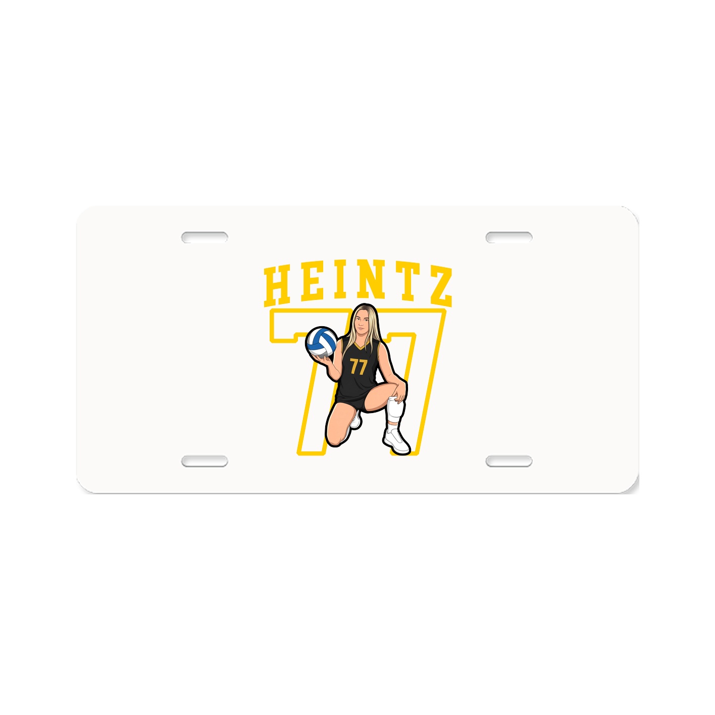 License Plate — Shirsey in Classic