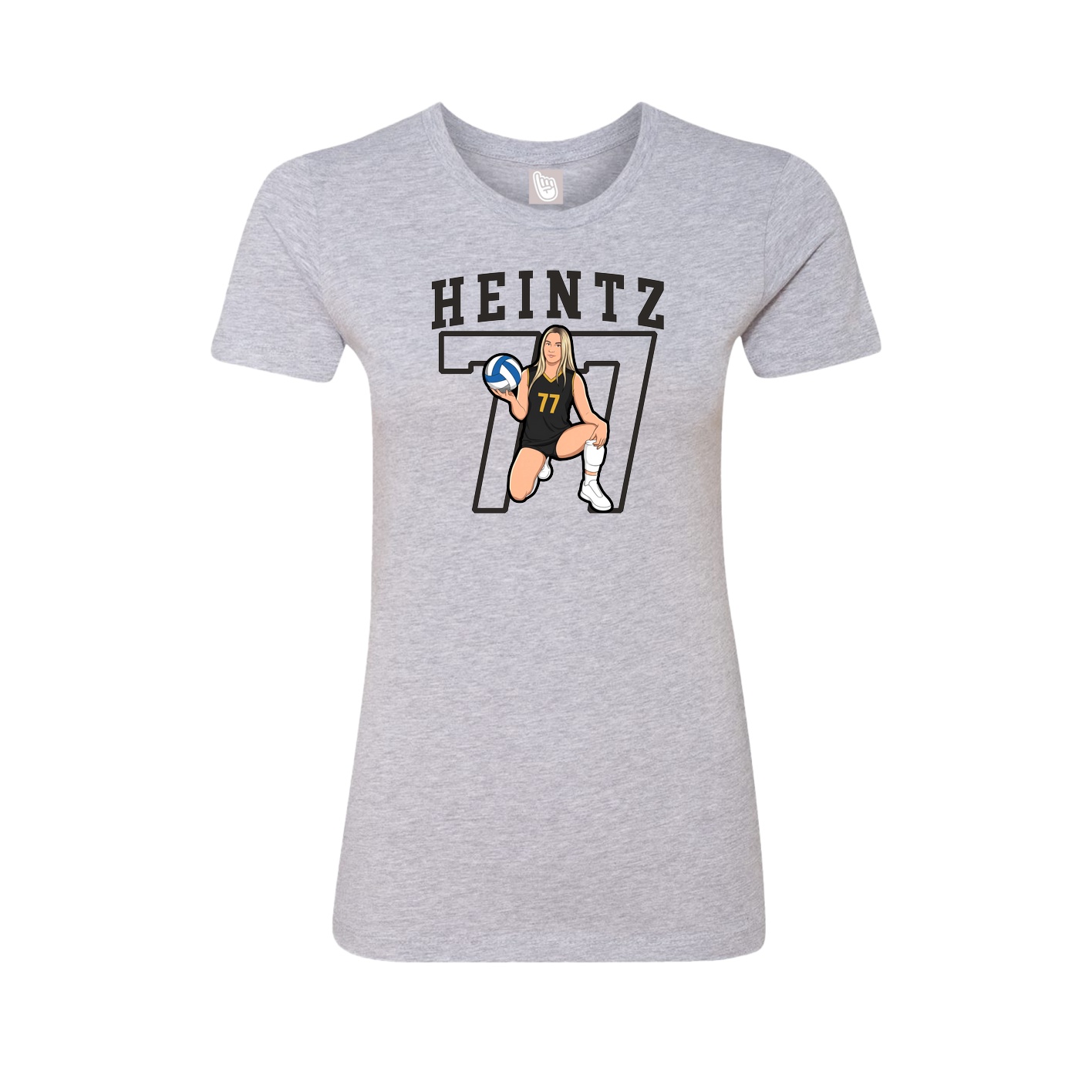 Womens Tee — Shirsey in Grey