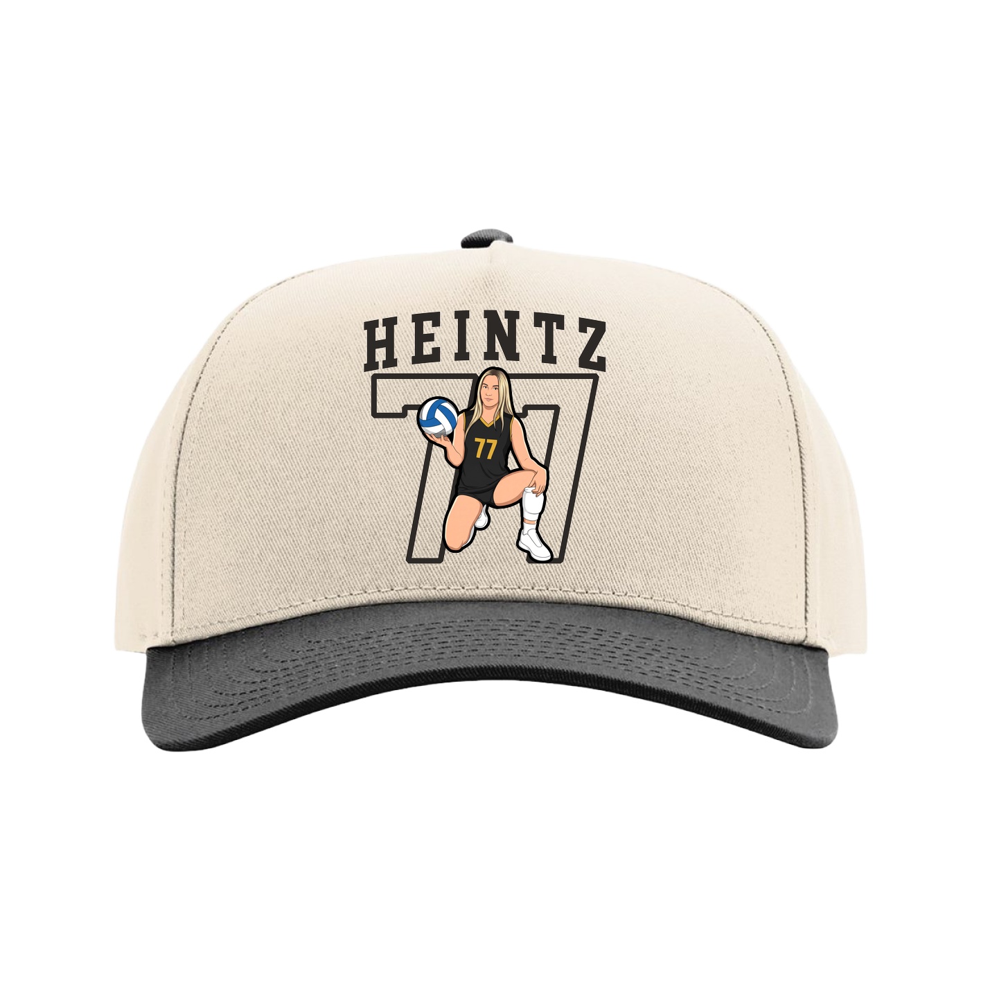 Full Fabric Five-Panel Champ Cap