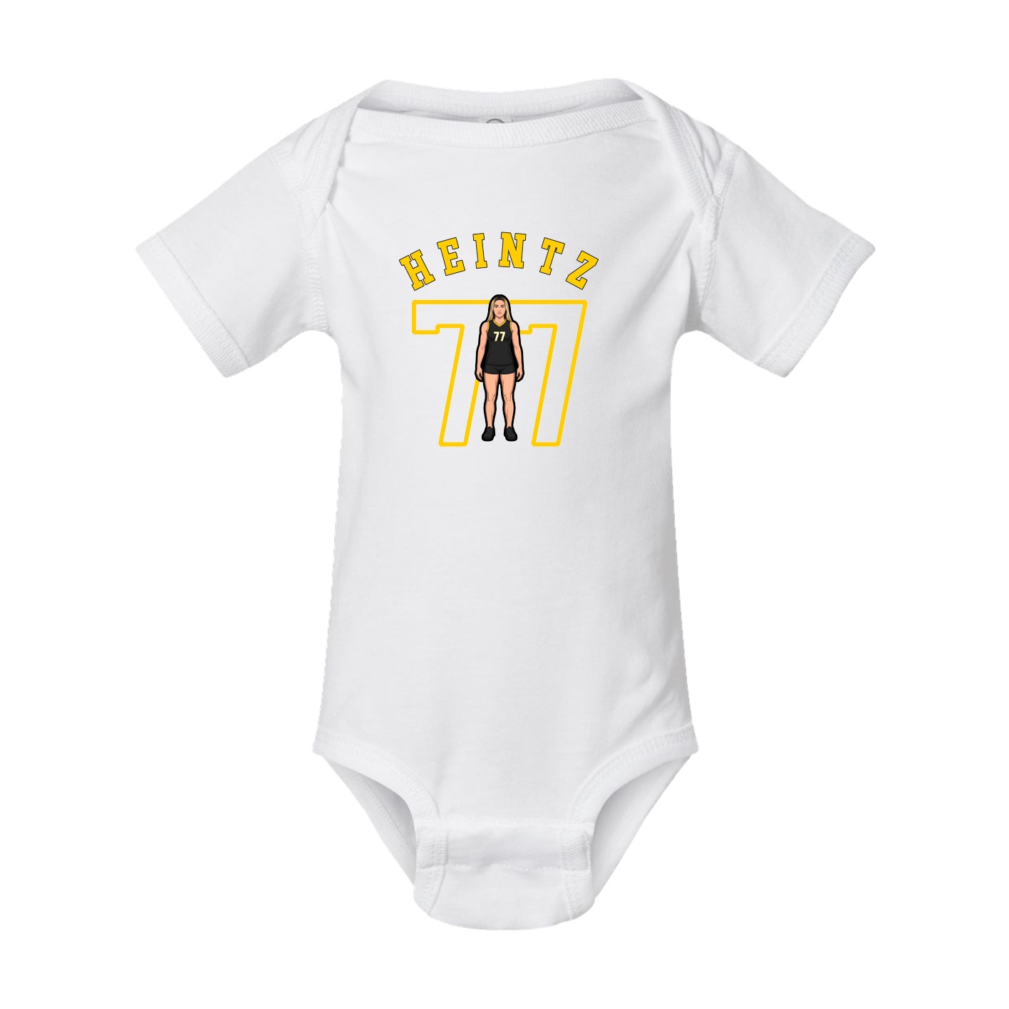 Baby Onesie — Shirsey Arch in White