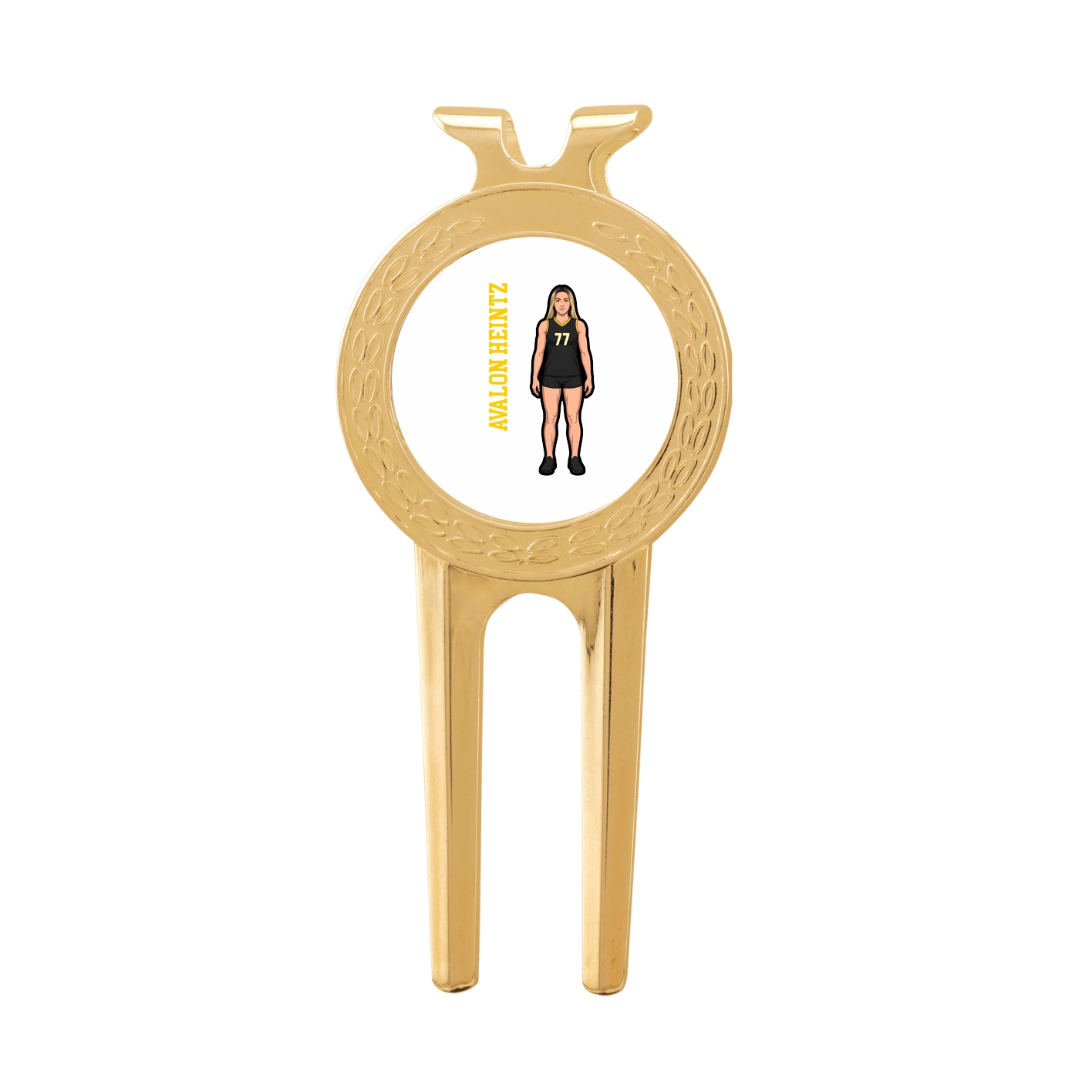 Divot Tool with Ball Marker — Name Vertical in Classic