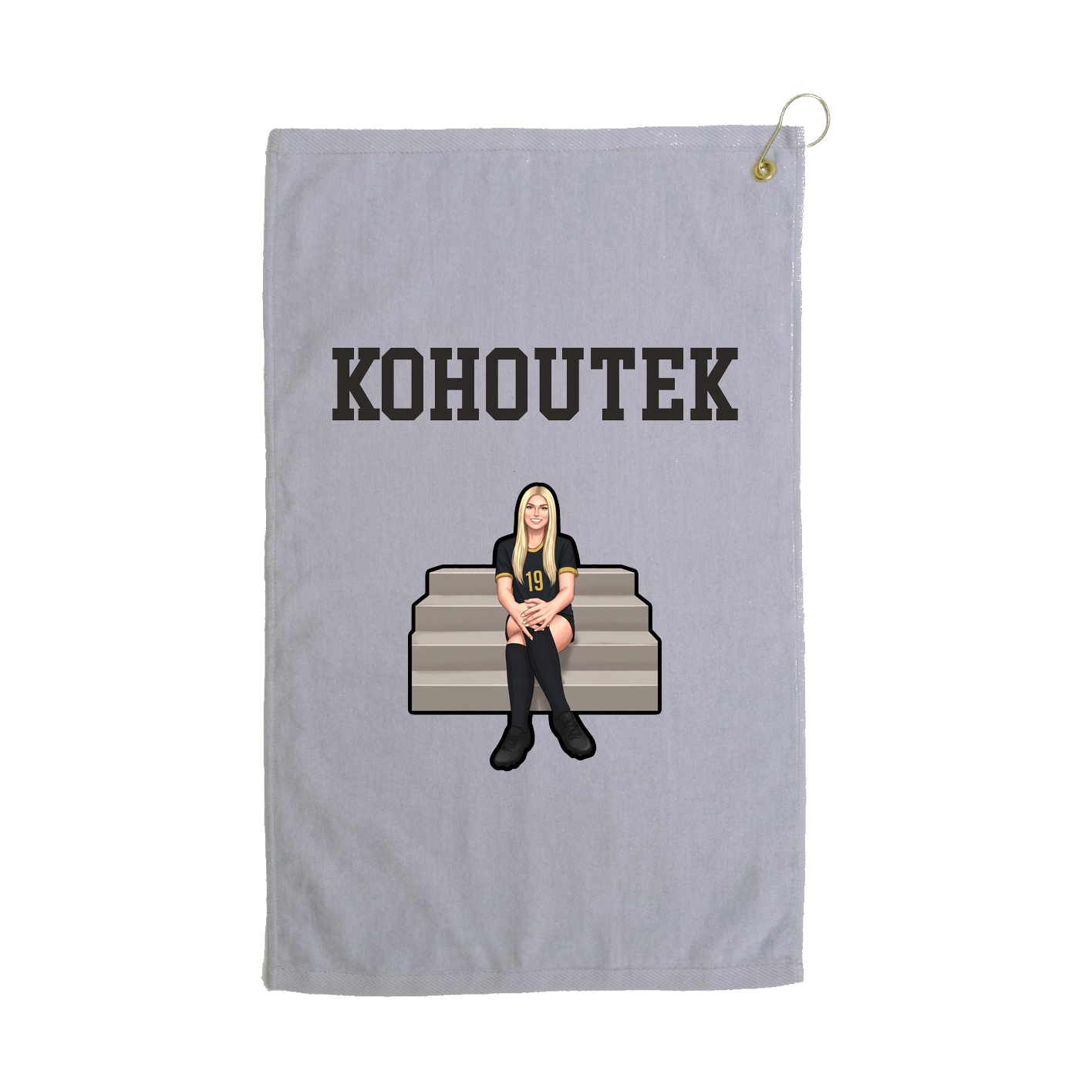Golf Towel — Shirsey in Grey