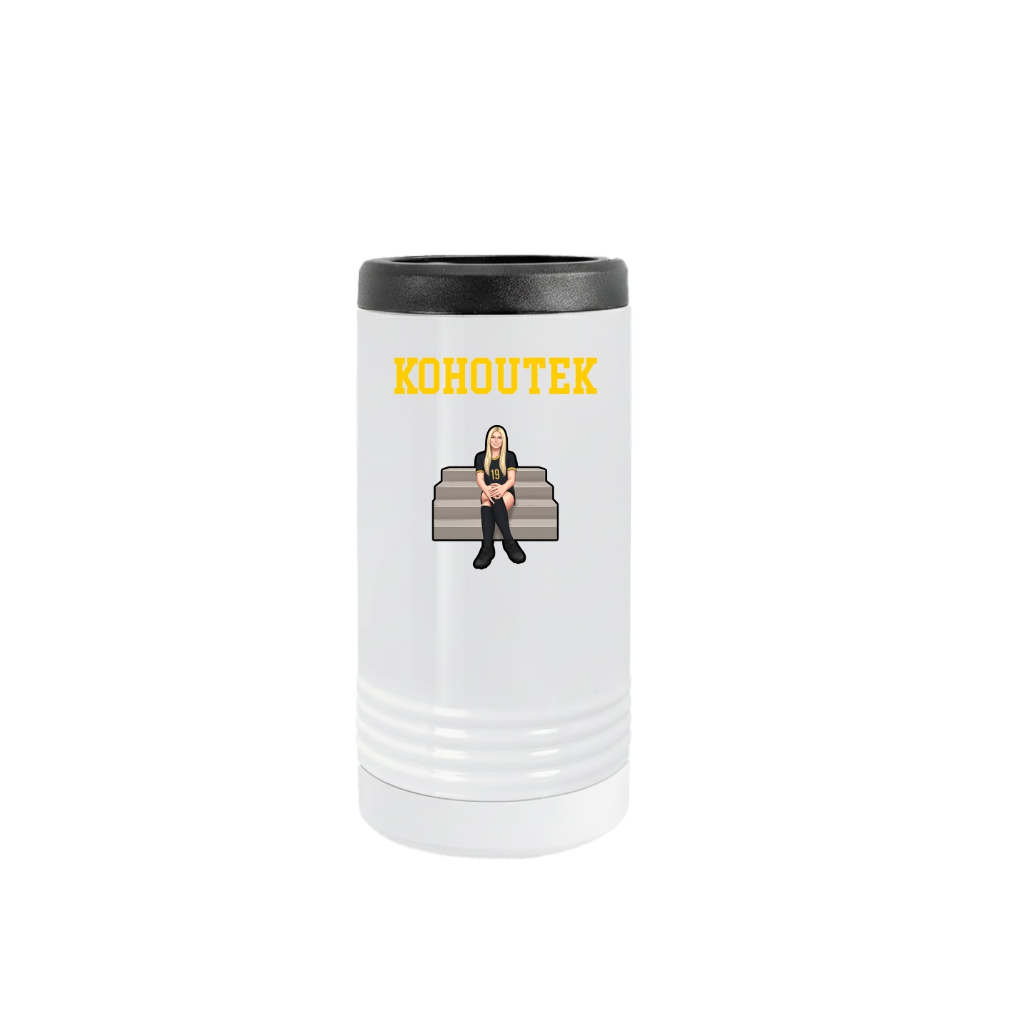 Slim Beverage Holder — Shirsey in White